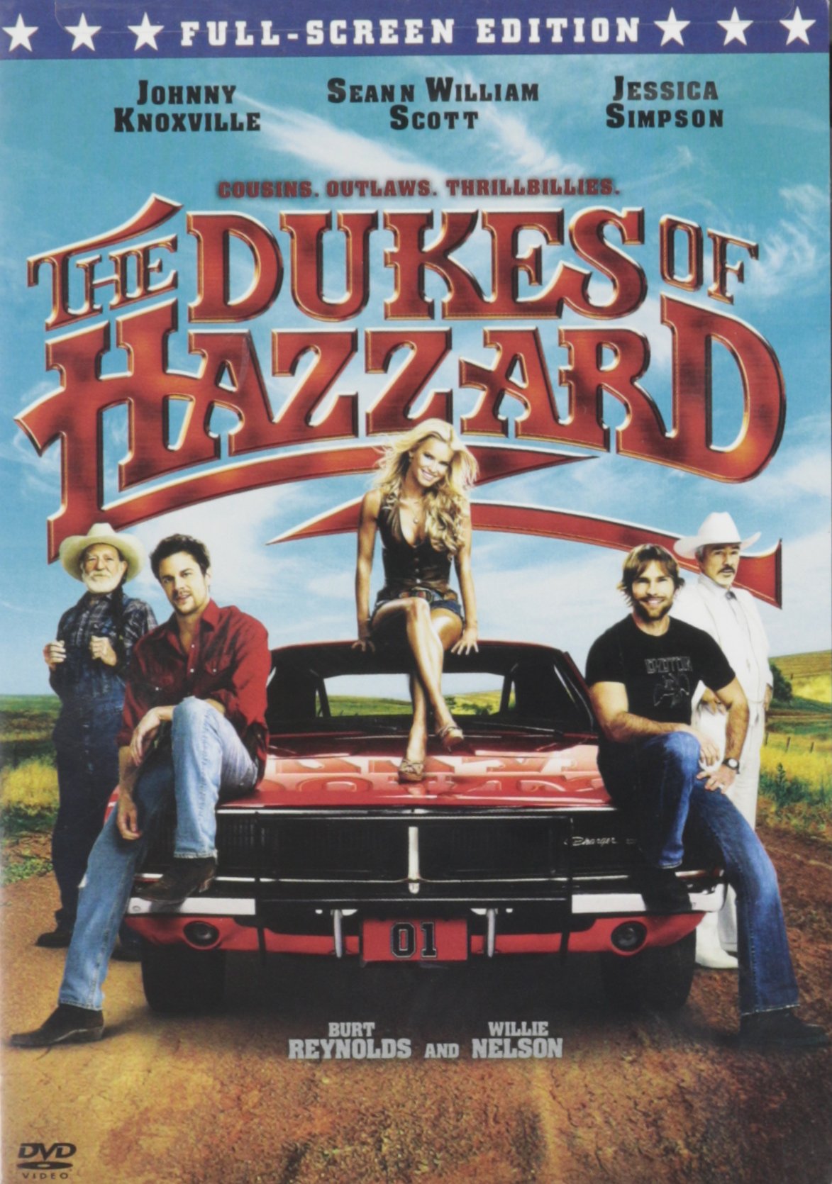 The Dukes Of Hazzard PG-13 Full Screen Edition On DVD With Seann