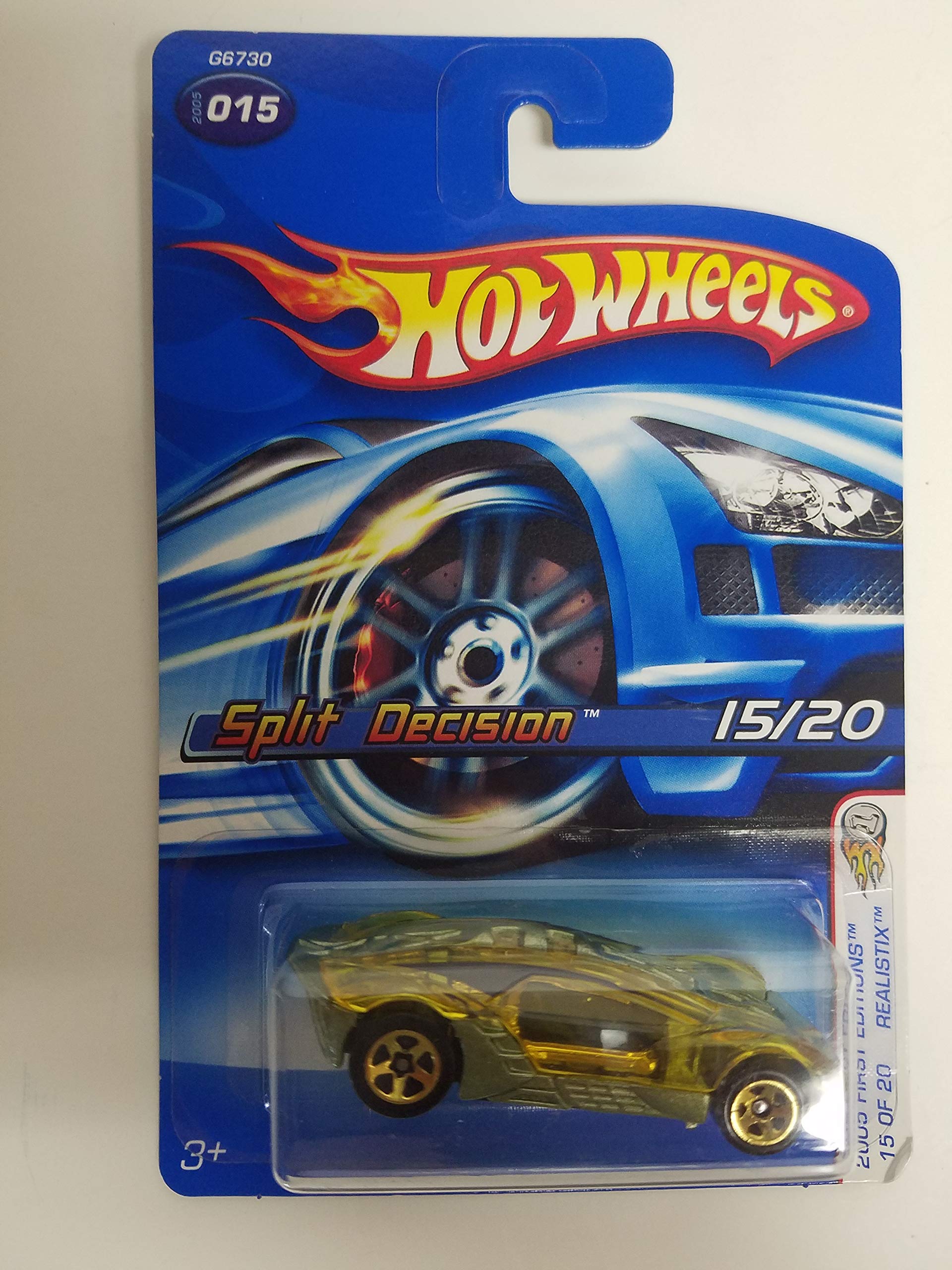 Image 0 of Split Decision 2005 First Editions Hot Wheels Diecast Car No 015 Toy