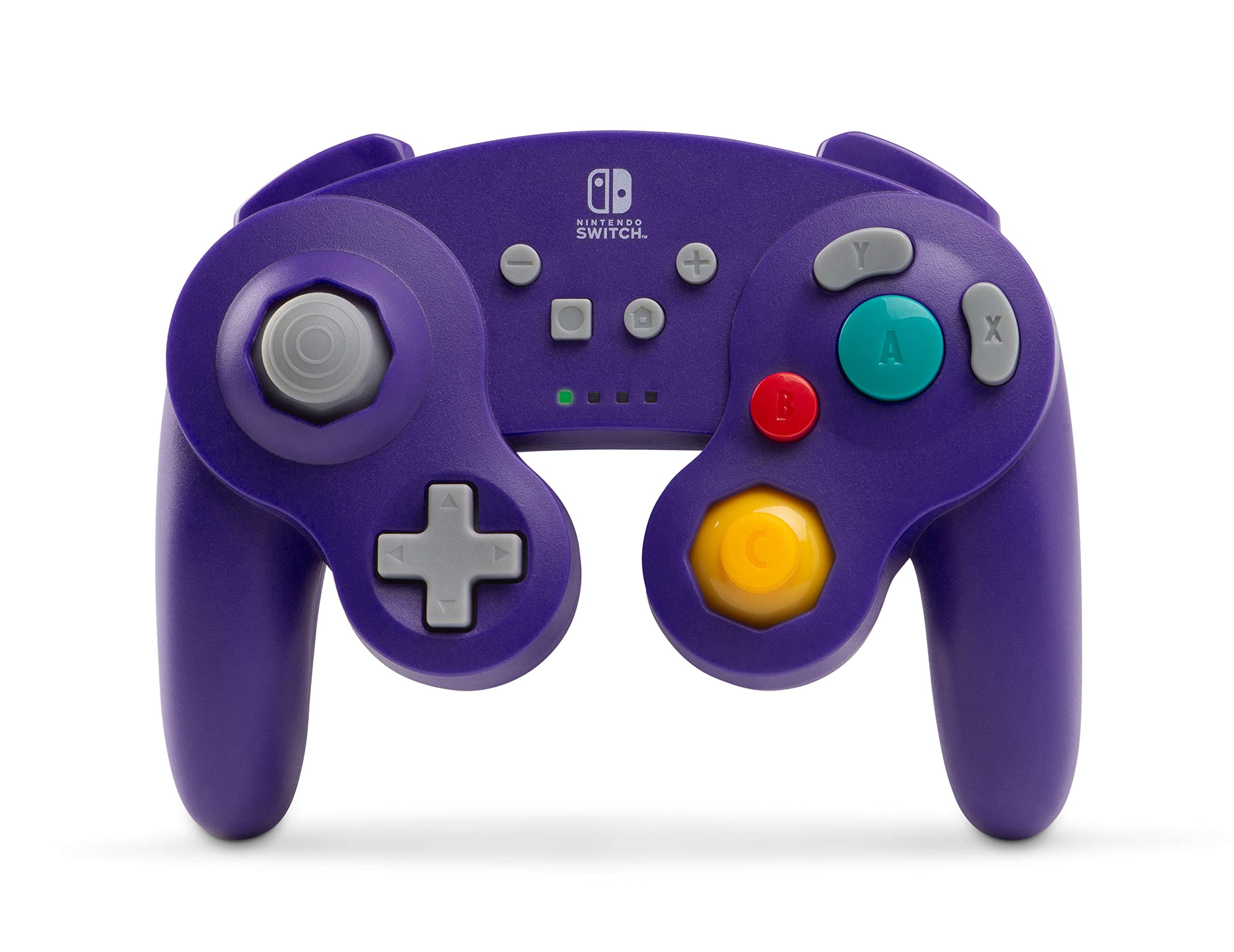 Image 0 of PowerA Wireless GameCube Style Controller For Nintendo Switch Purple