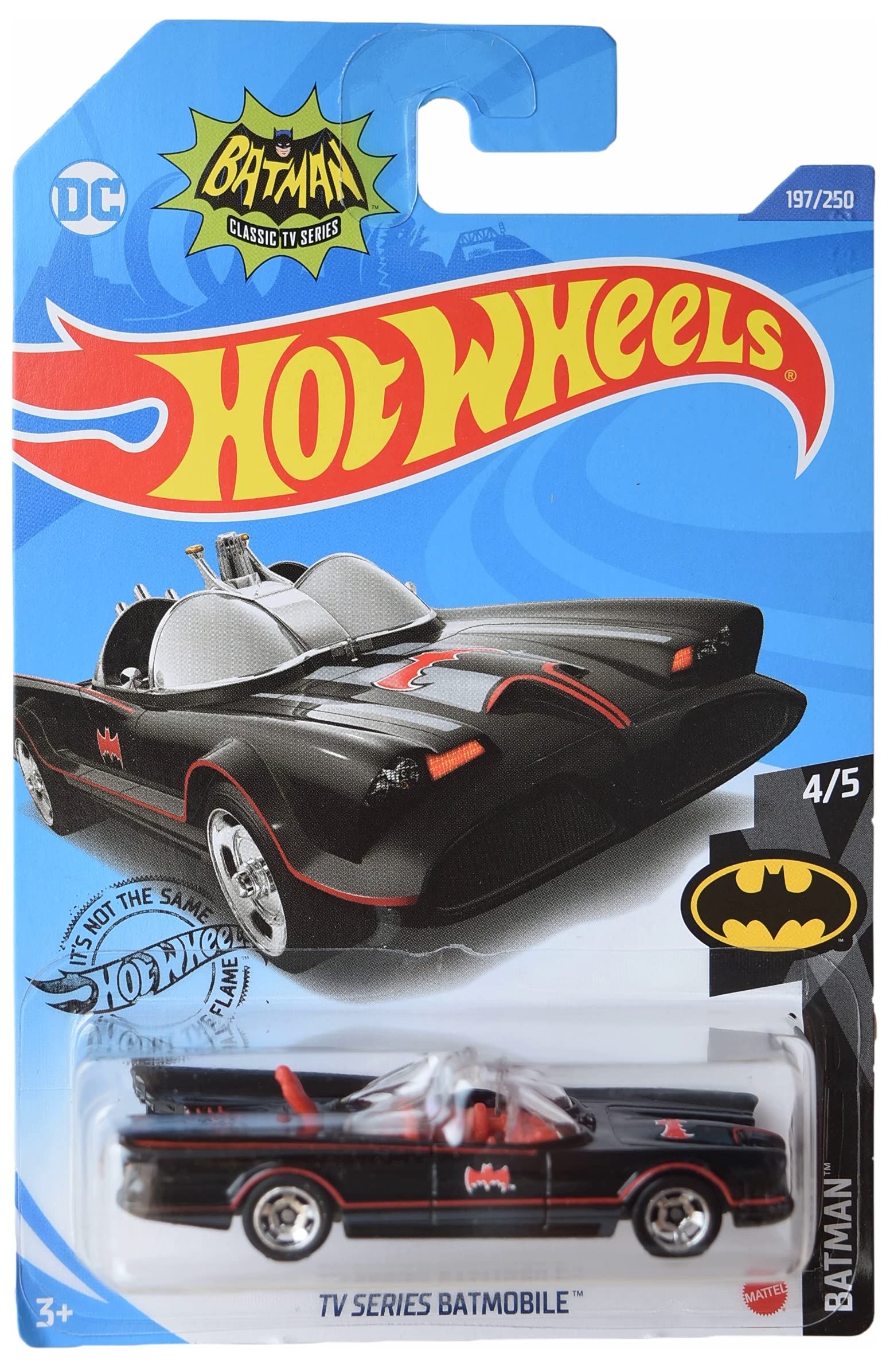 Hot Wheels TV Series Batmobile Black/red 197/250 Batman 4/5