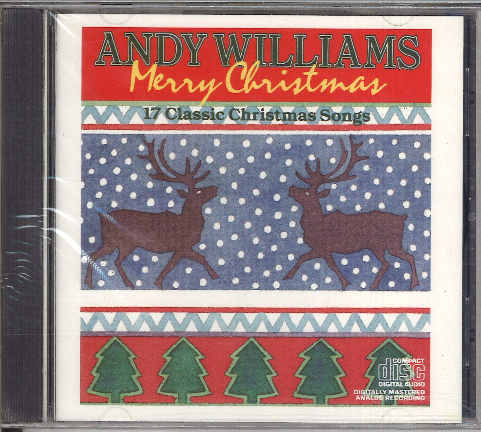 Merry Christmas By Andy Williams On Audio CD Album Black 2006