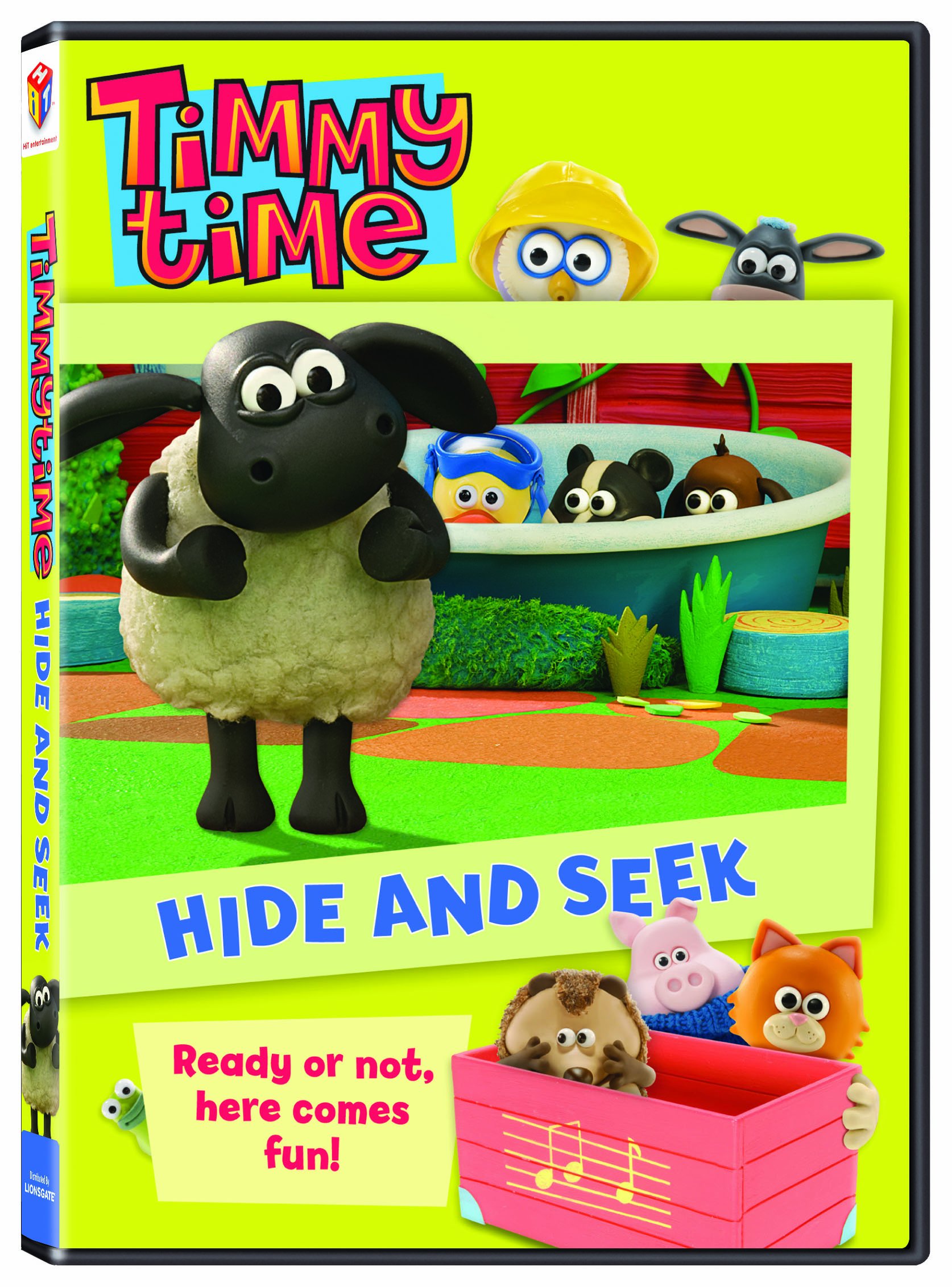 Timmy Time: Hide And Seek On DVD with * Anime Movie