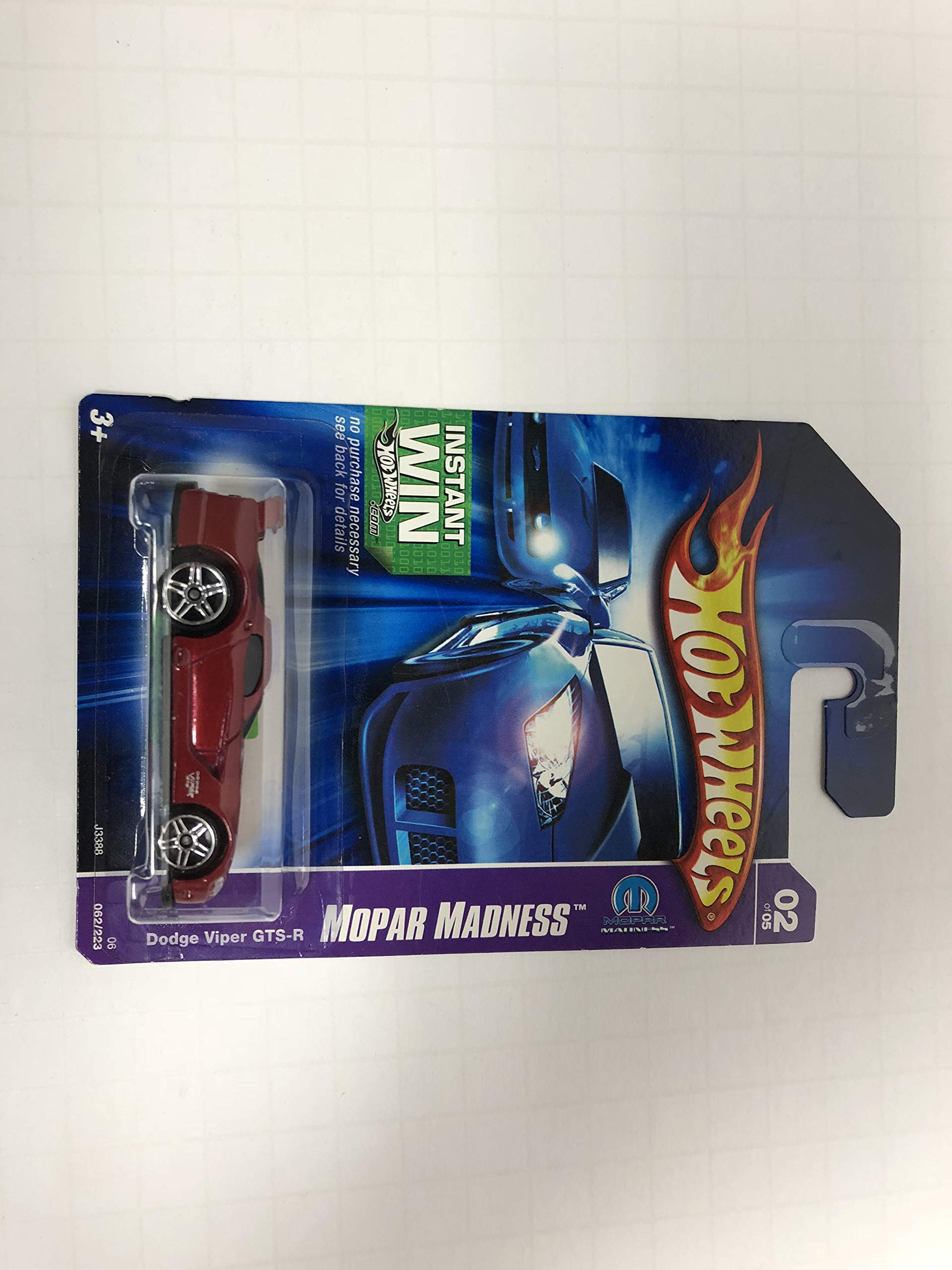 Image 0 of Dodge Viper Gts-R Mopar Madness No 062 Hot Wheels 2006 1/64 Scale