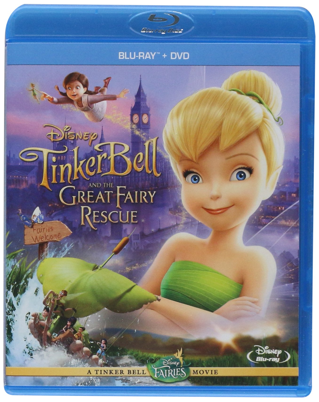 Tinker Bell And The Great Fairy Rescue On Blu-Ray With Mae Whitman