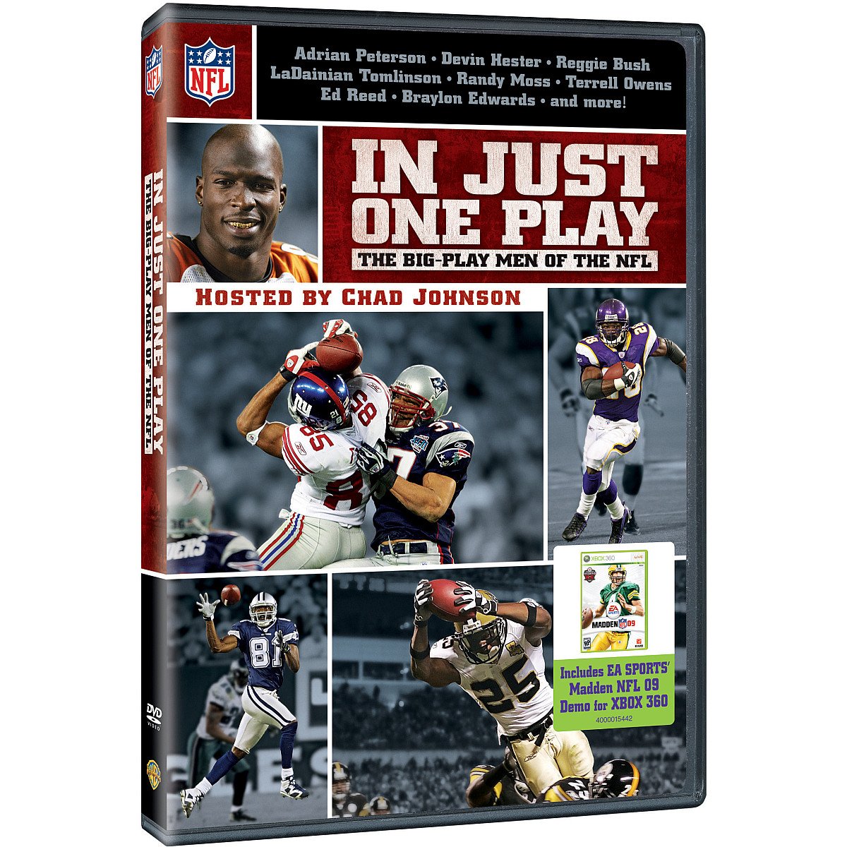NFL: In Just One Play Football On DVD Movie