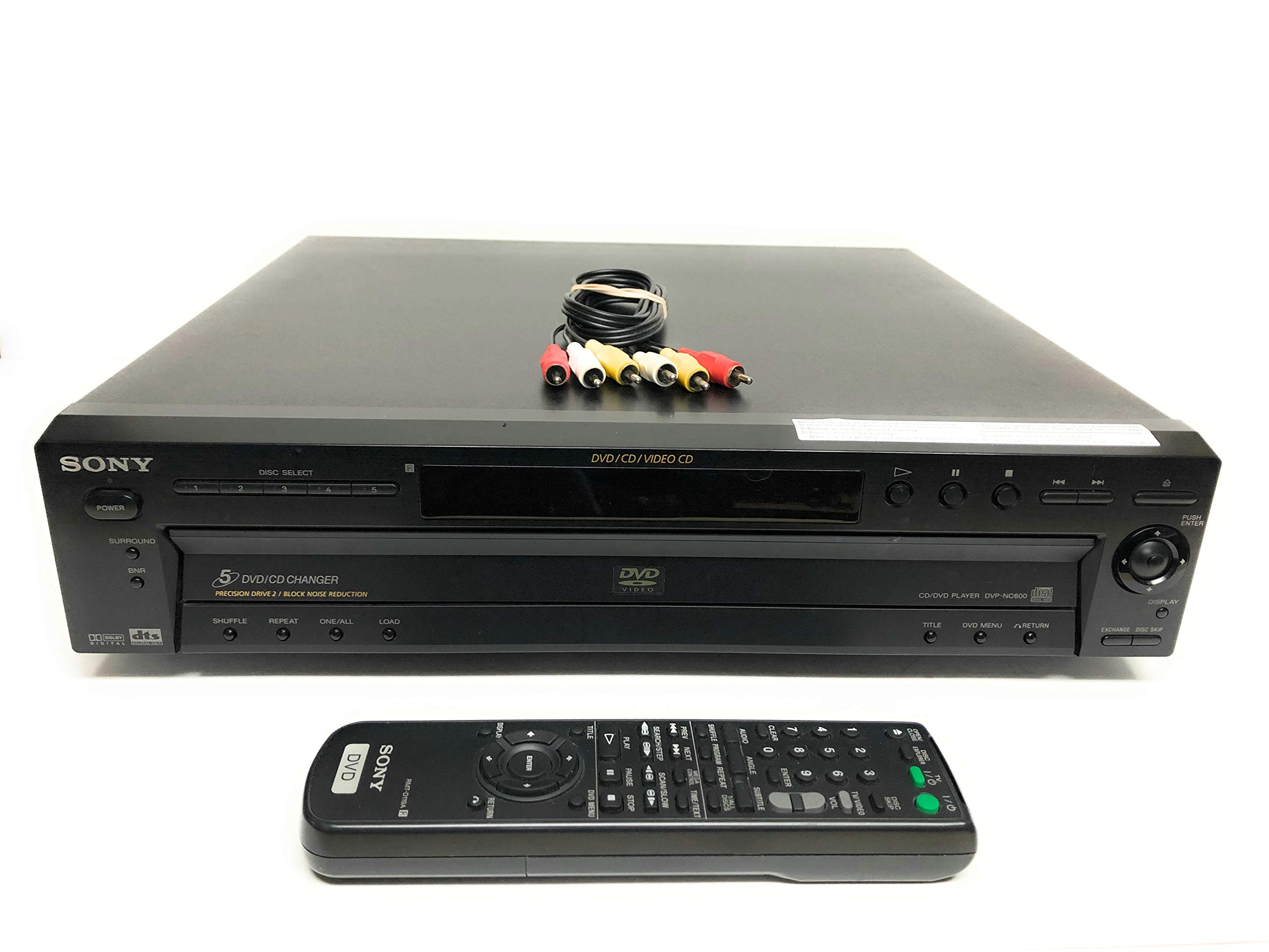 Image 0 of Sony DVP-NC600 5-Disc Carousel Changer Black CD
