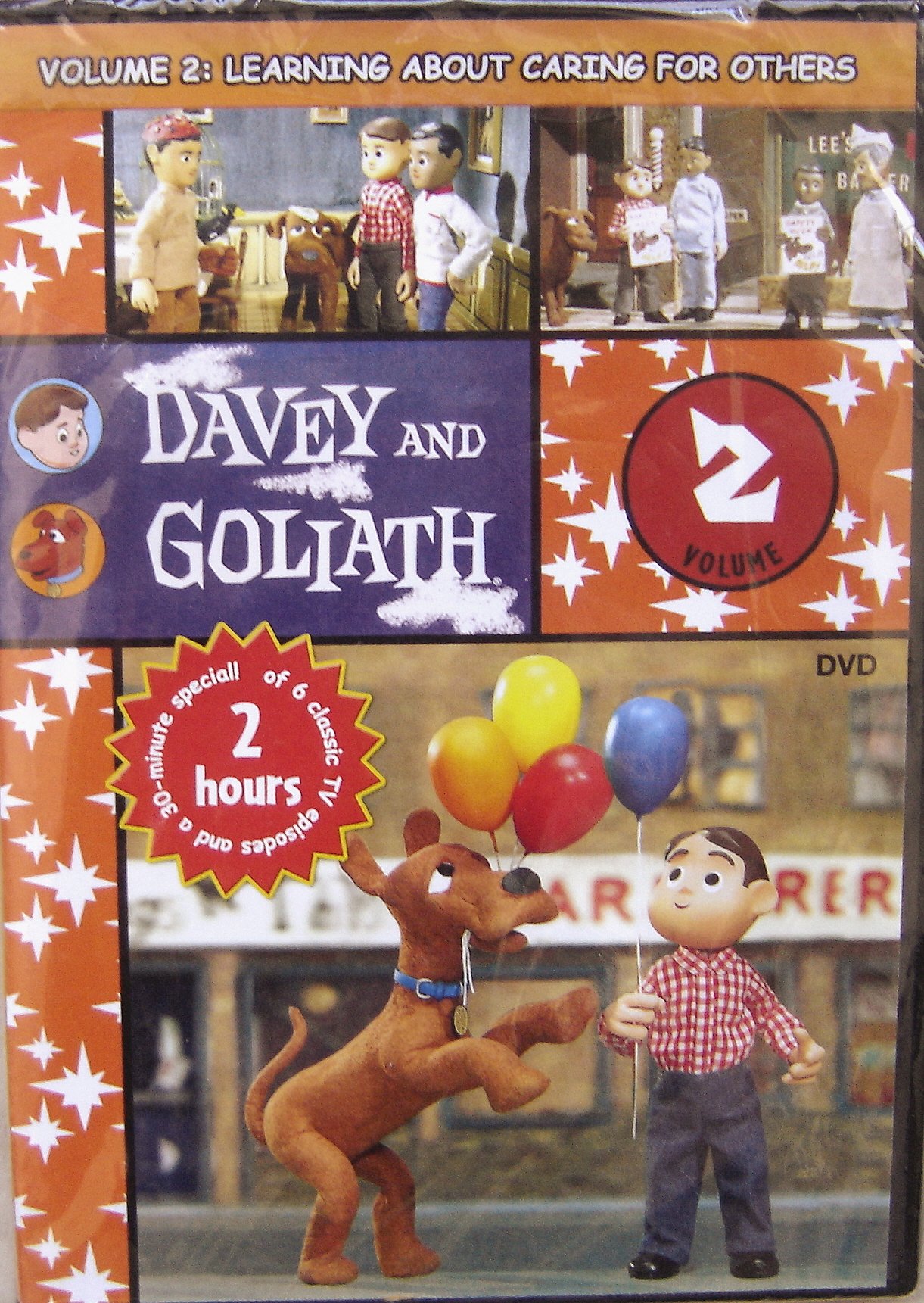 Davey And Goliath Volume 2: Learning About Caring For Others On DVD