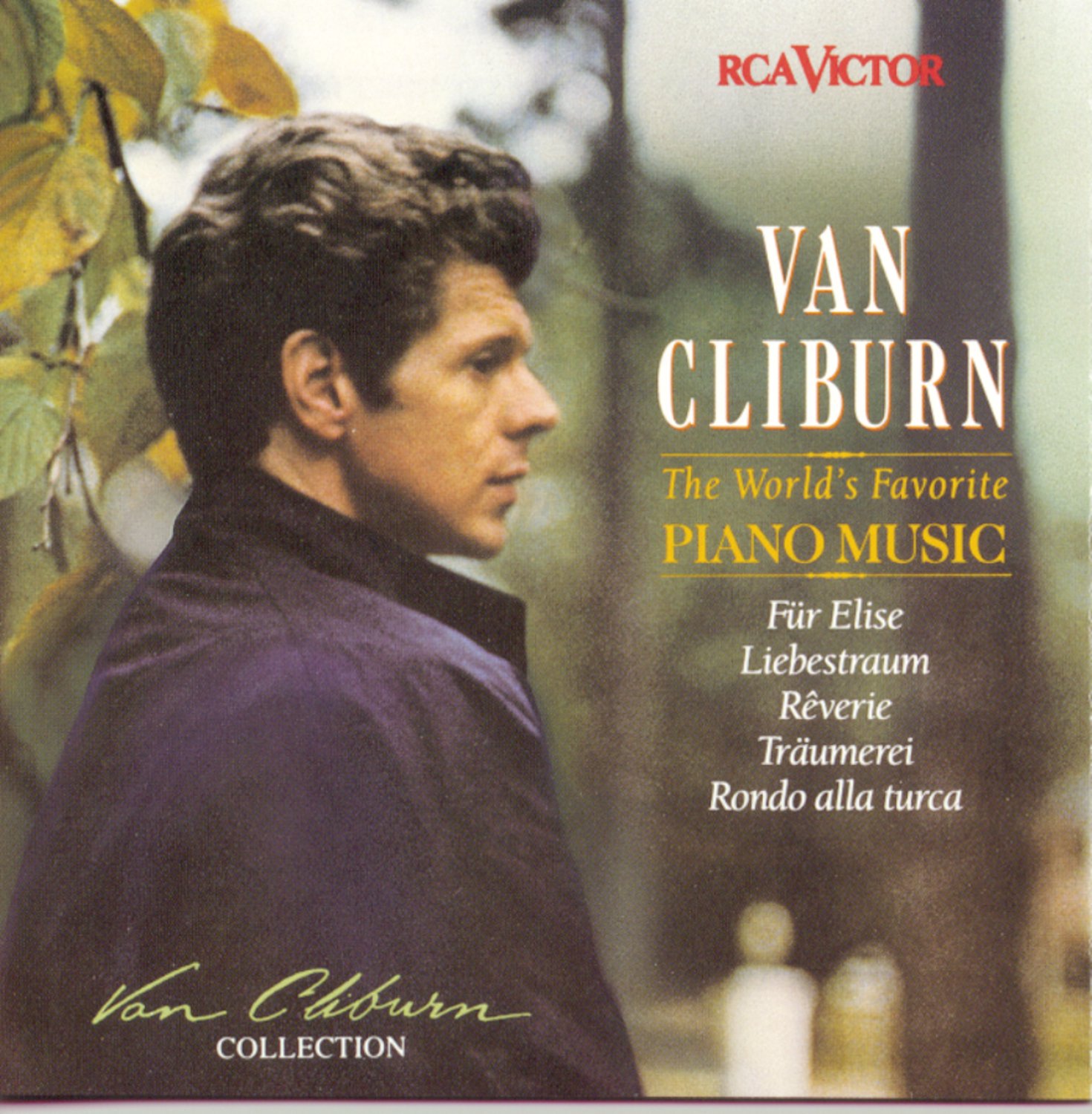 The World's Favorite Piano Music By Van Cliburn Performer On Audio CD