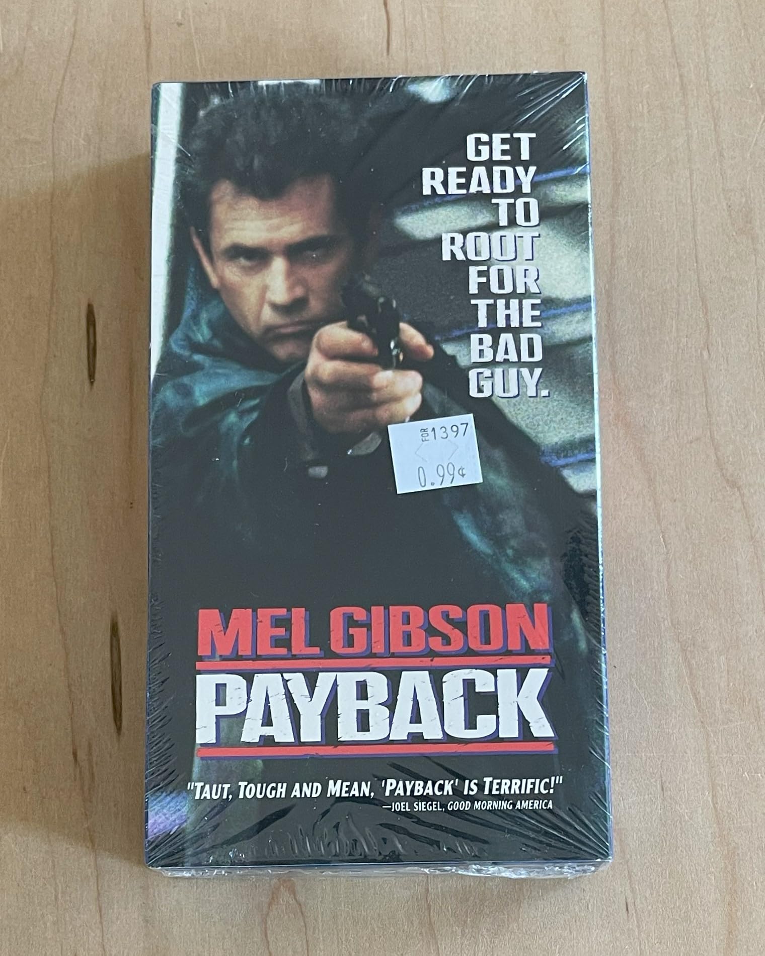 Image 0 of Payback VHS On VHS With Mel Gibson