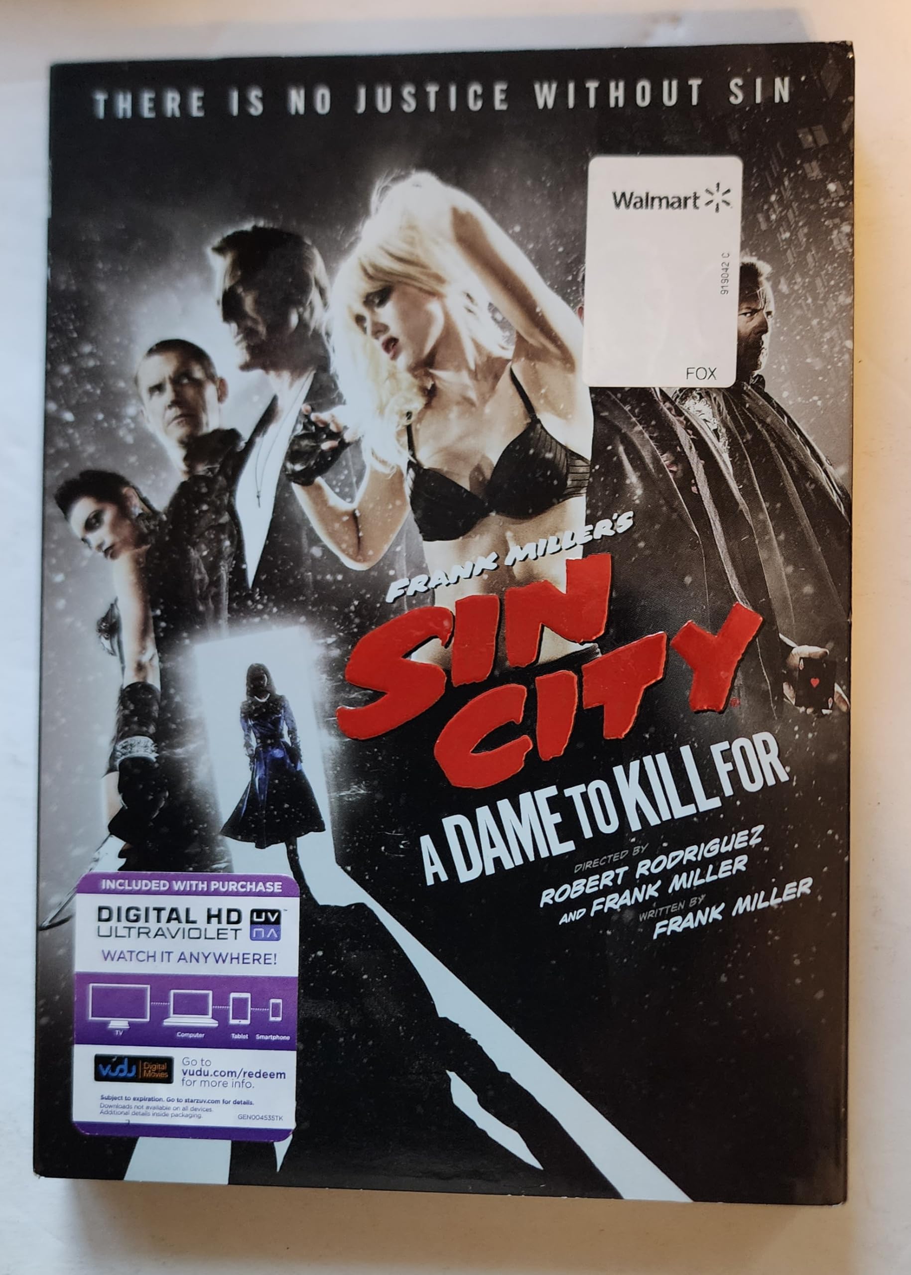 Image 0 of Frank Miller’s Sin City: A Dame To Kill For On DVD With Bruce Willis