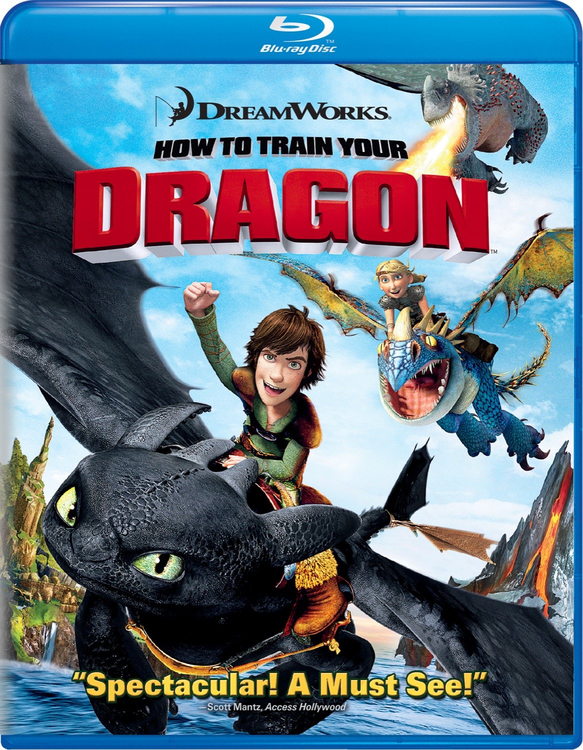 How To Train Your Dragon Single Disc Edition On Blu-Ray With Jay