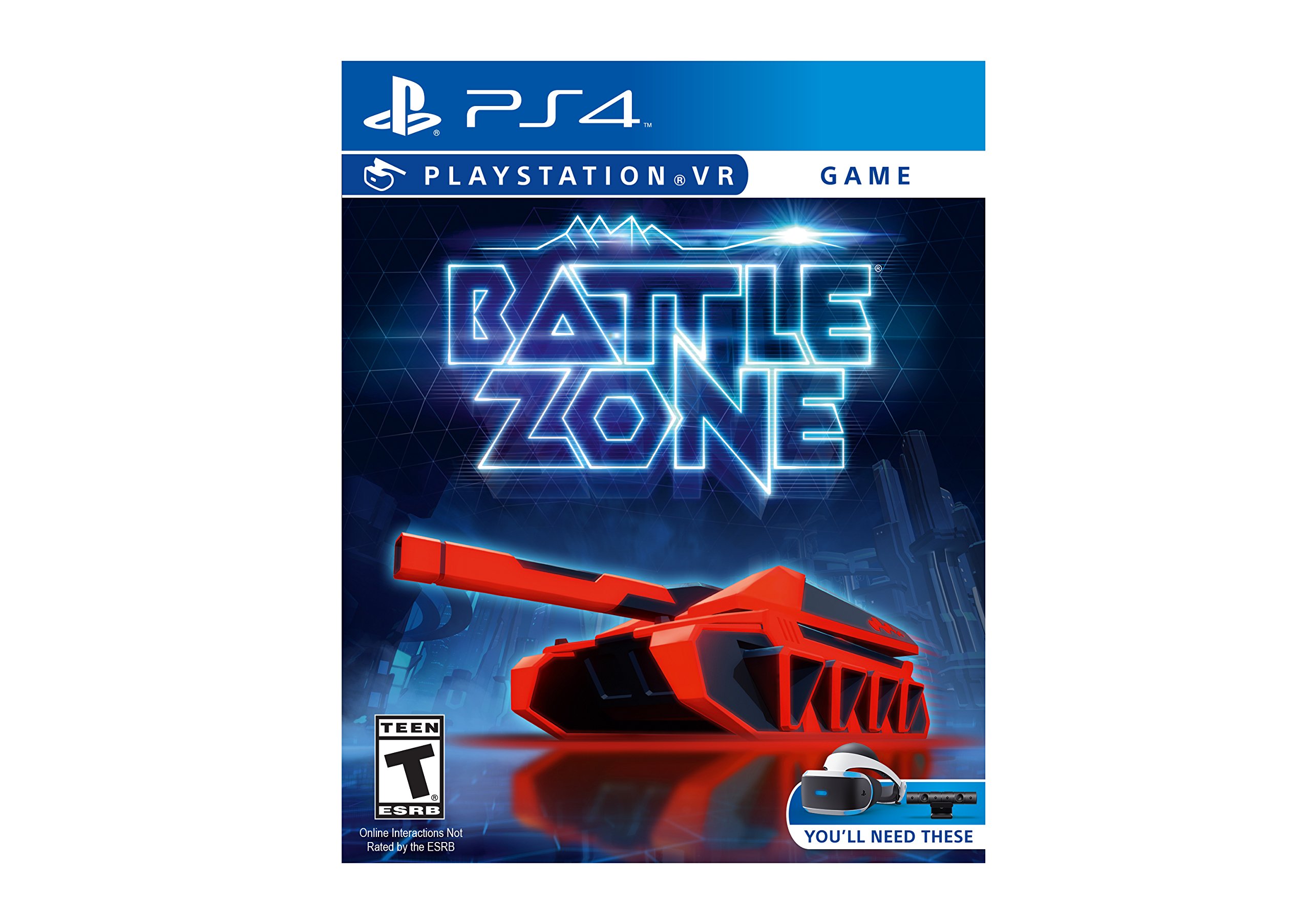 PSVR Battlezone For PlayStation 4 PS4 PS5 Shooter