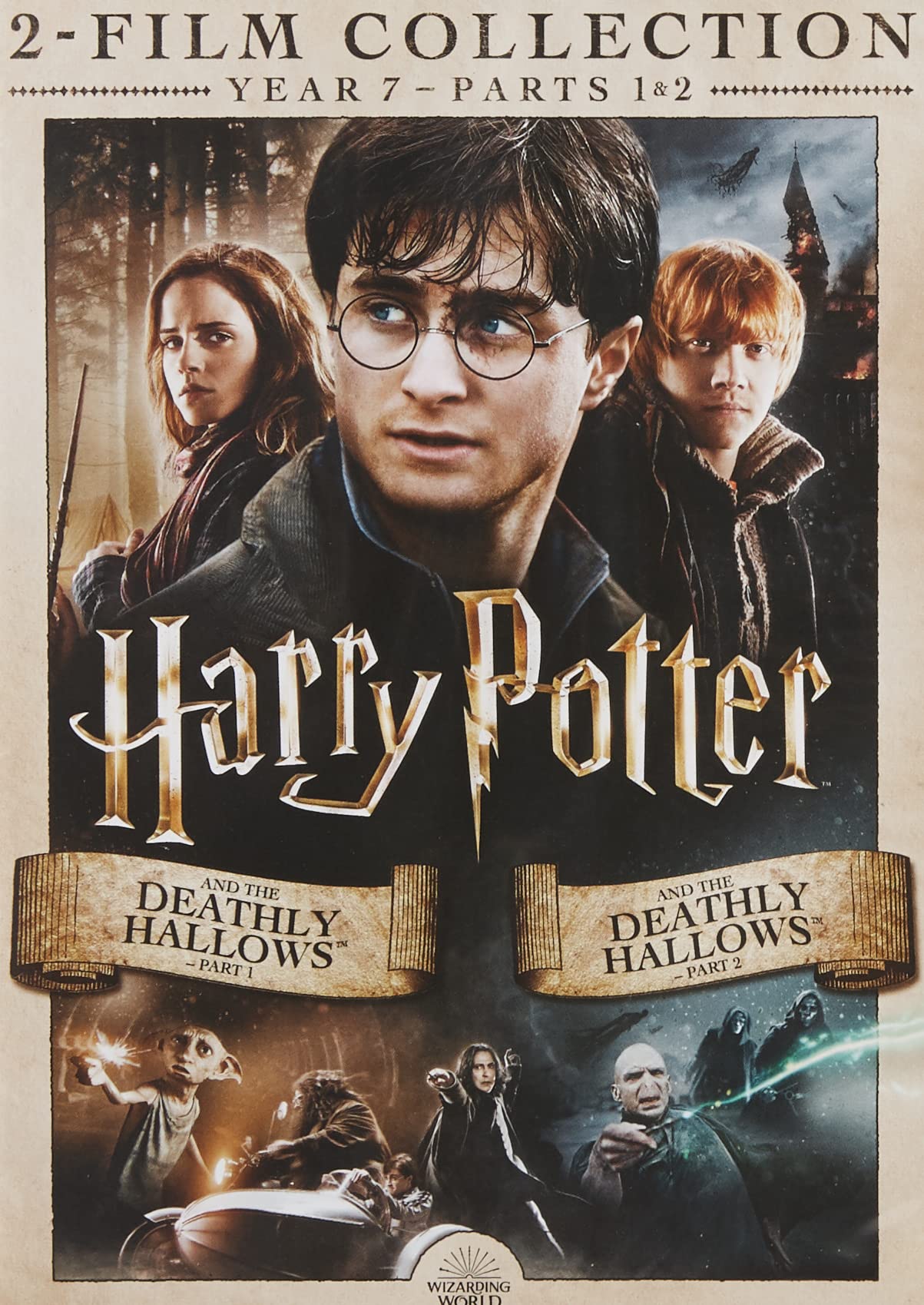 Image 0 of Harry Potter: Deathly Hallows Part 1&2 On DVD Mystery Movie