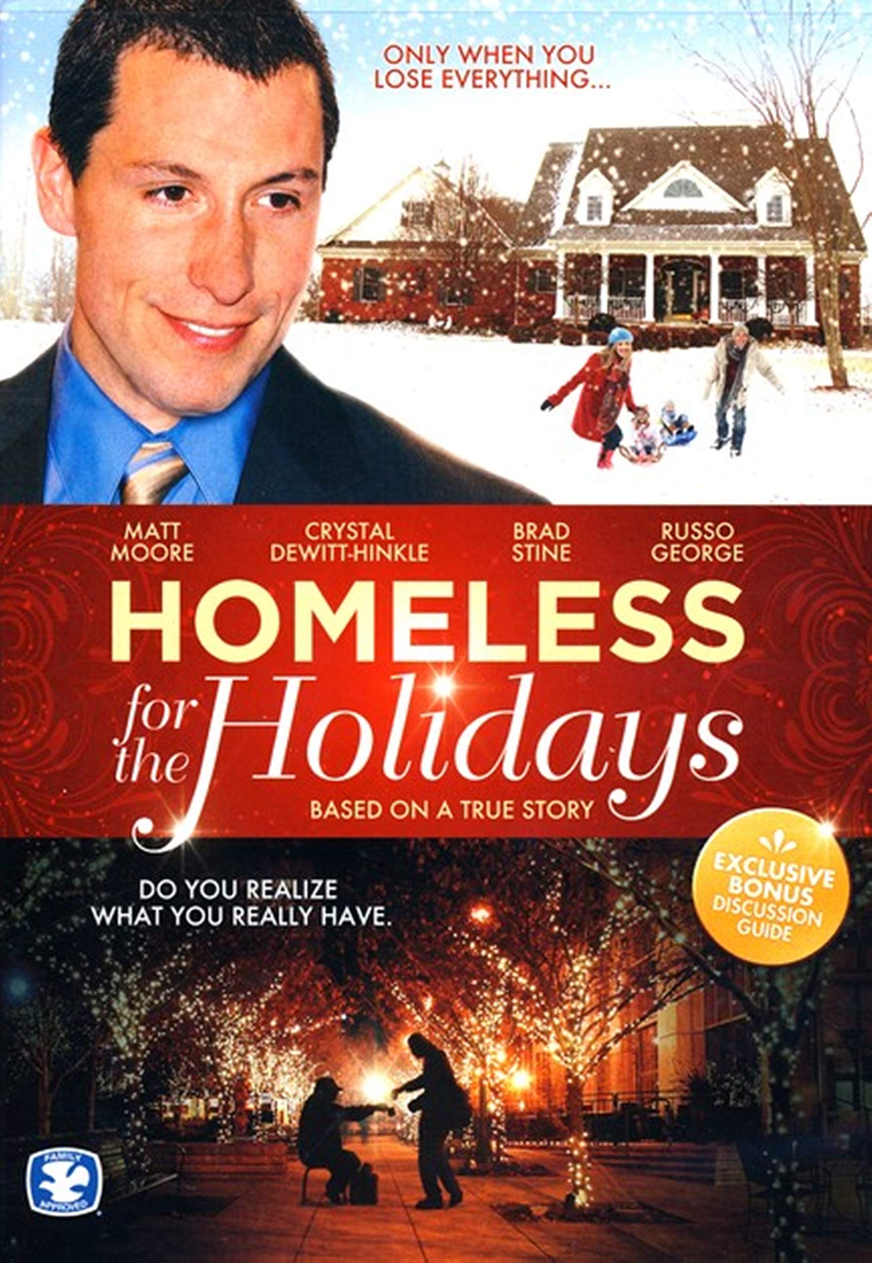Image 0 of Homeless For The Holidays On DVD With Matt Moore Drama