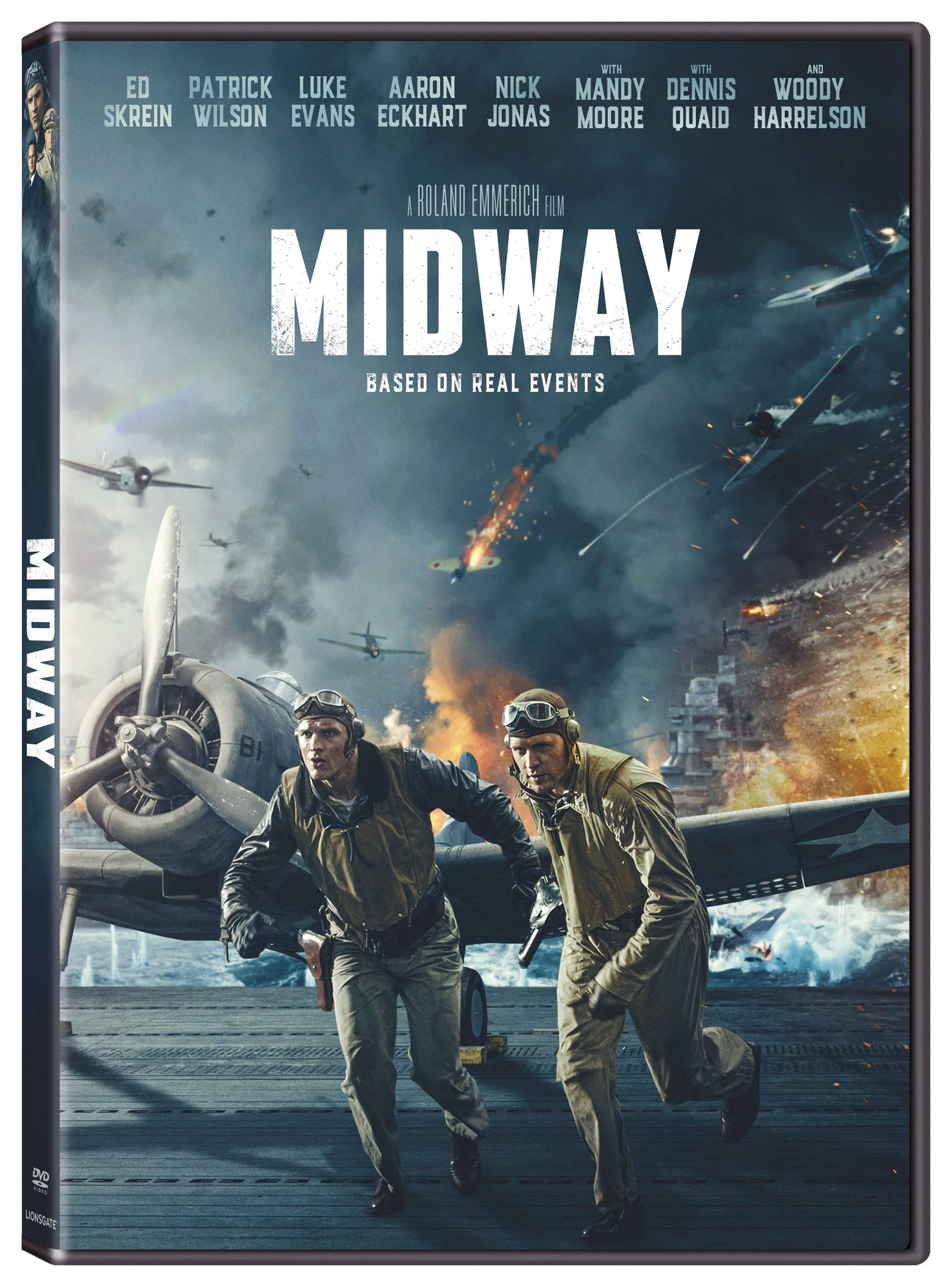Midway On DVD with Woody Harrelson Movie