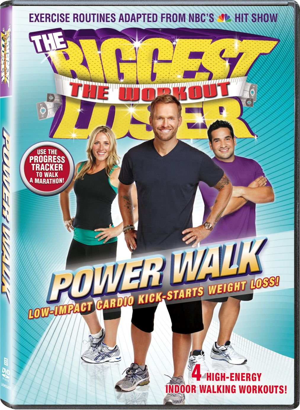 The Biggest Loser: Power Walk On DVD with Bob Harper Exercise Movie