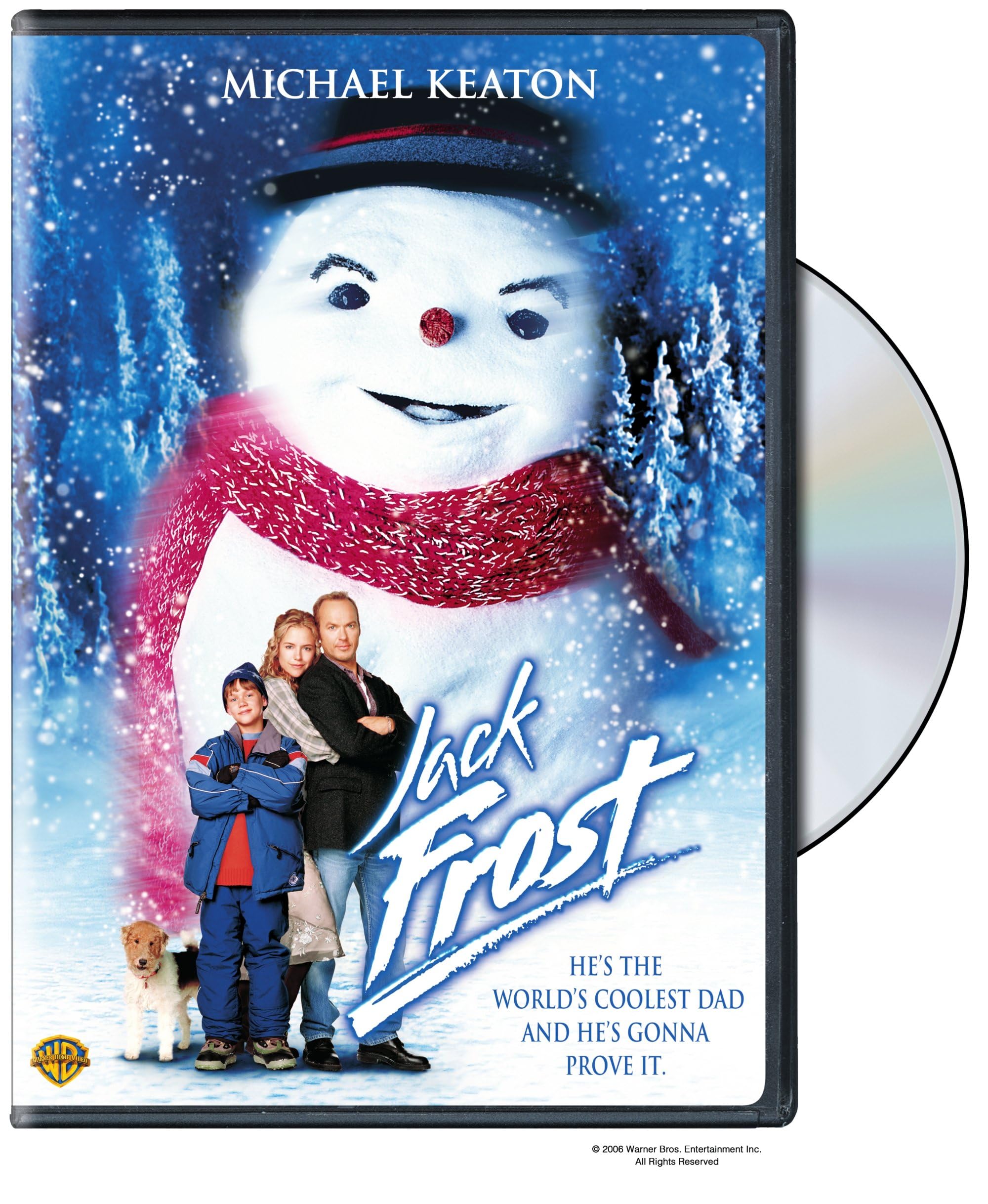 Jack Frost On DVD With Michael Keaton Kelly Preston Joseph Cross