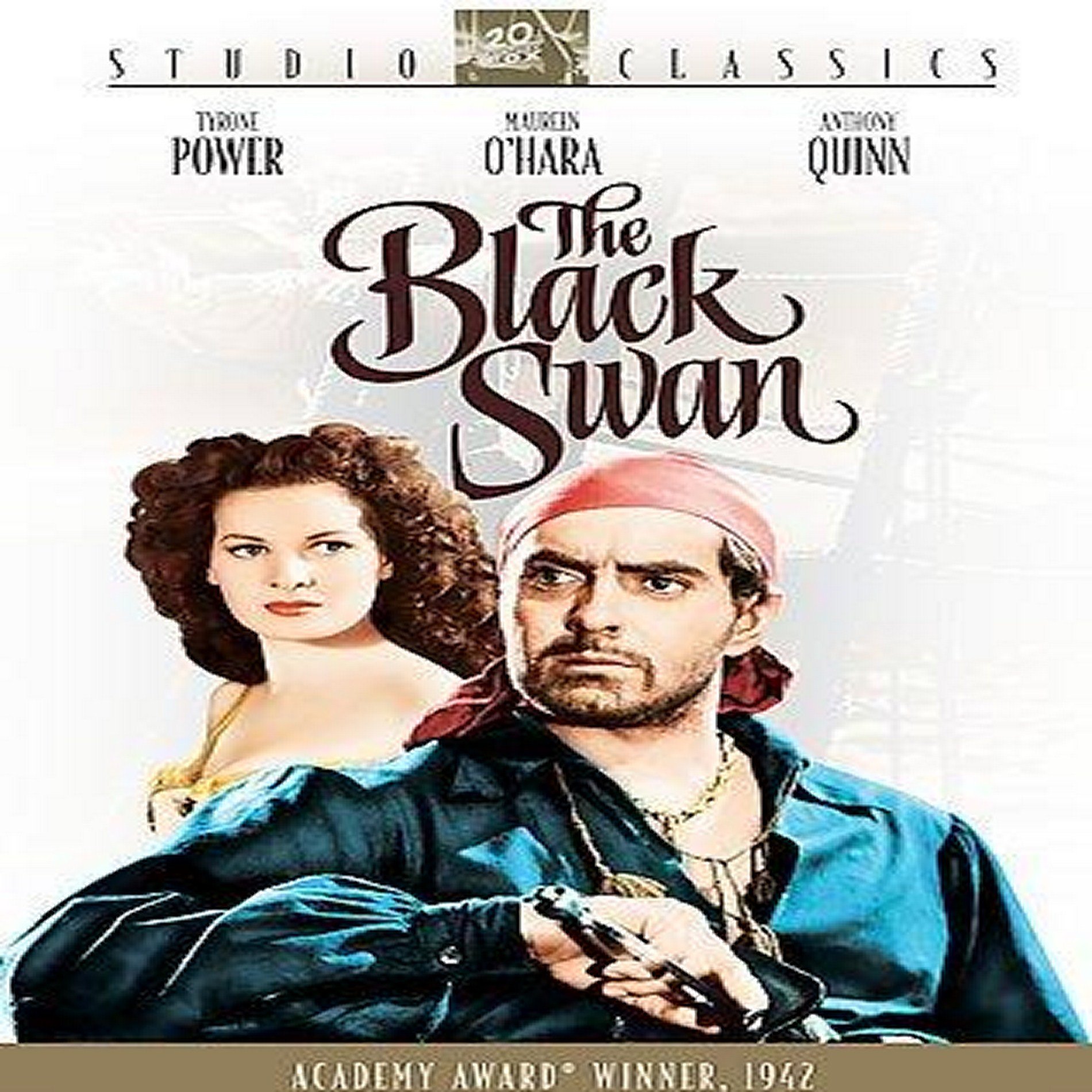 The Black Swan On DVD With Tyrone Power Maureen O'Hara