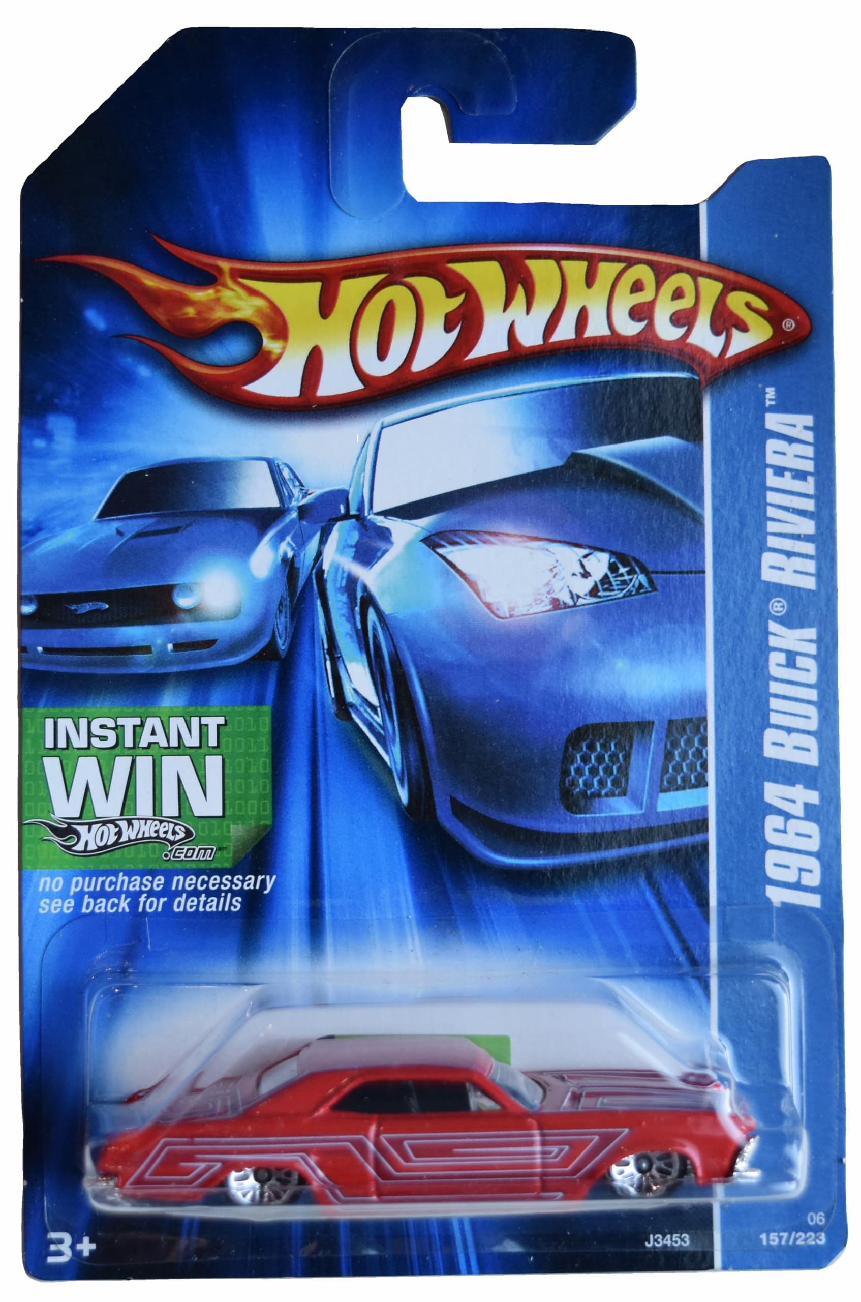 Image 0 of Hot Wheels 1964 Buick Riviera Red 157/223 Toy Car