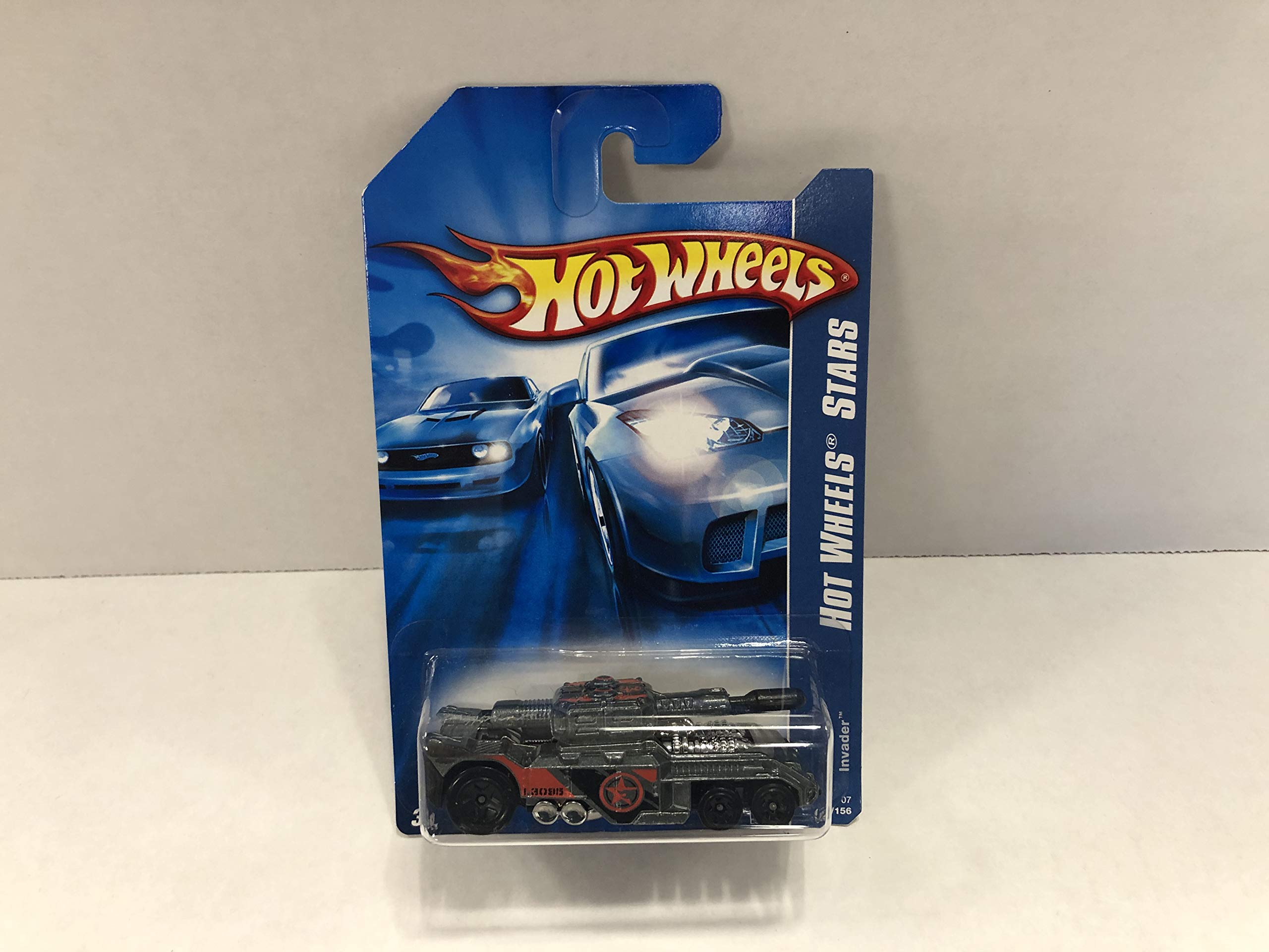 Image 0 of Invader Color Silver Color 2007 Hot Wheels Stars Diecast Car No 142