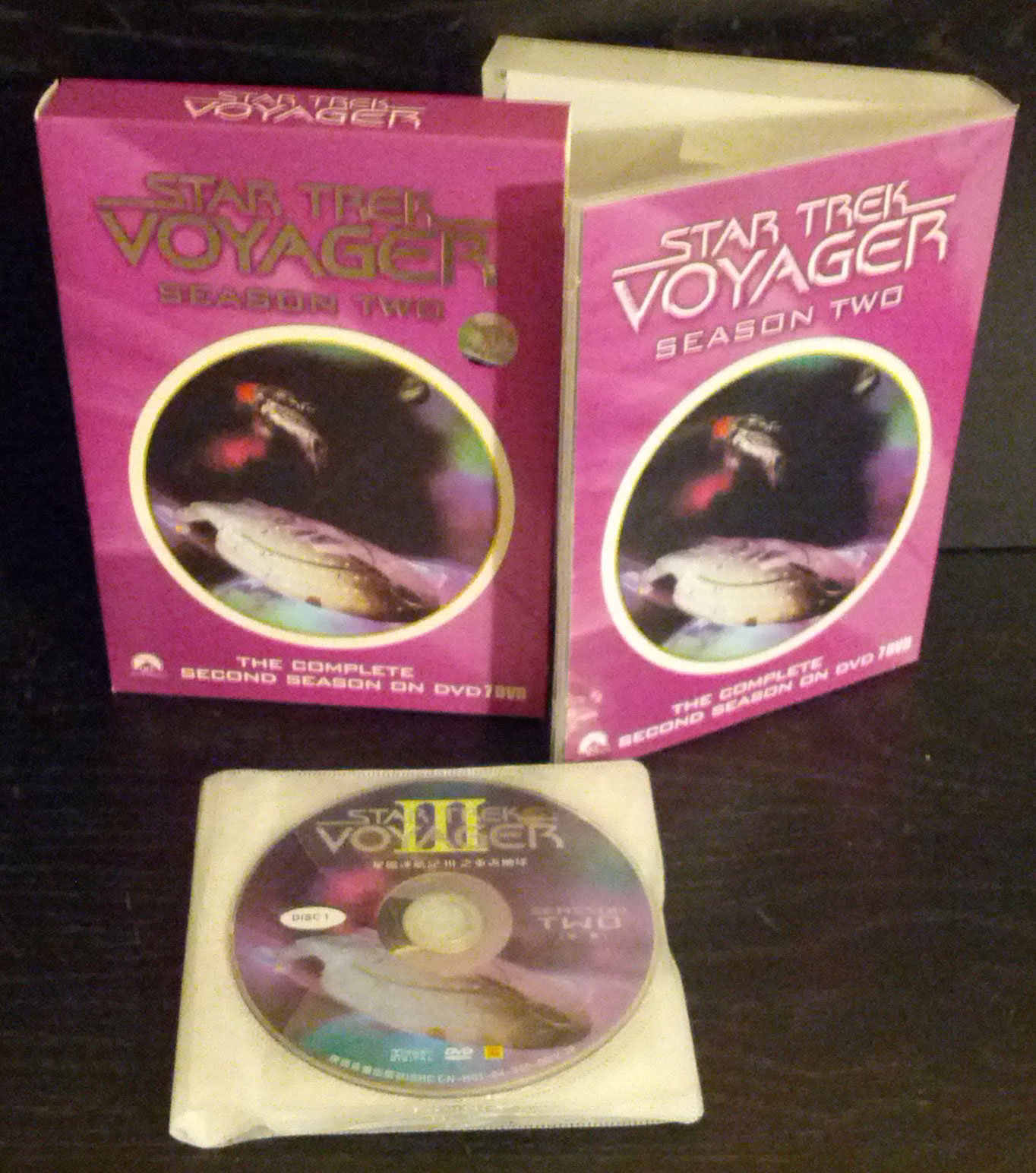 Star Trek Voyager The Complete Second Season On DVD With Kate Mulgrew