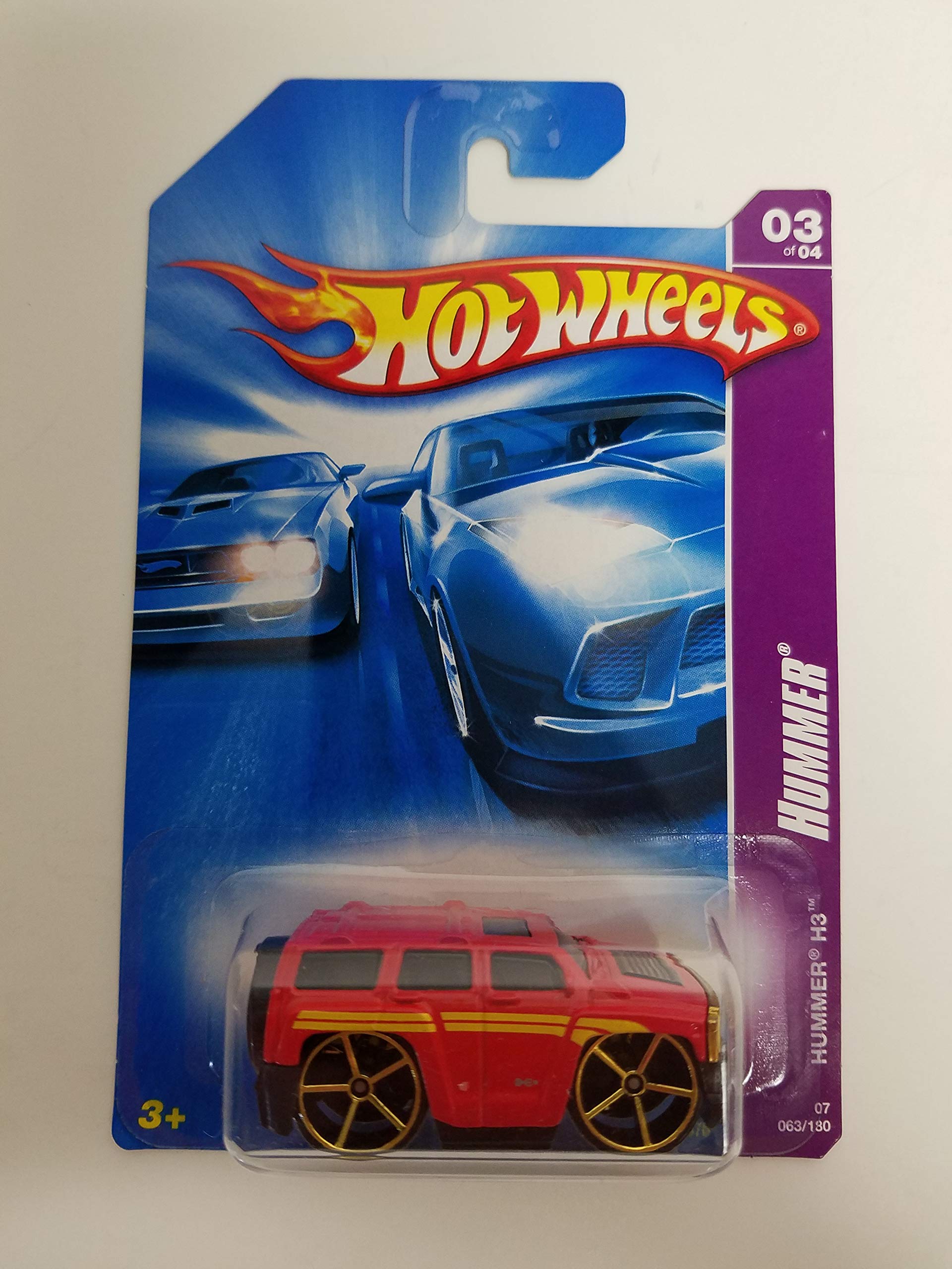 Image 0 of Hummer H3 3 Of 4 Hot Wheels Diecast Car No 063 Toy Car