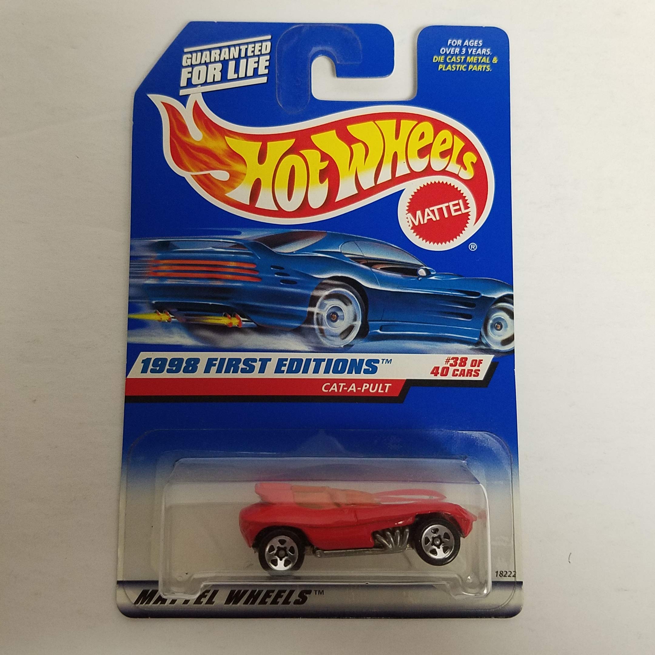 Cat-A-Pult 1998 First Edition 38 Of 40 1998 Hot Wheels 1/64 Diecast