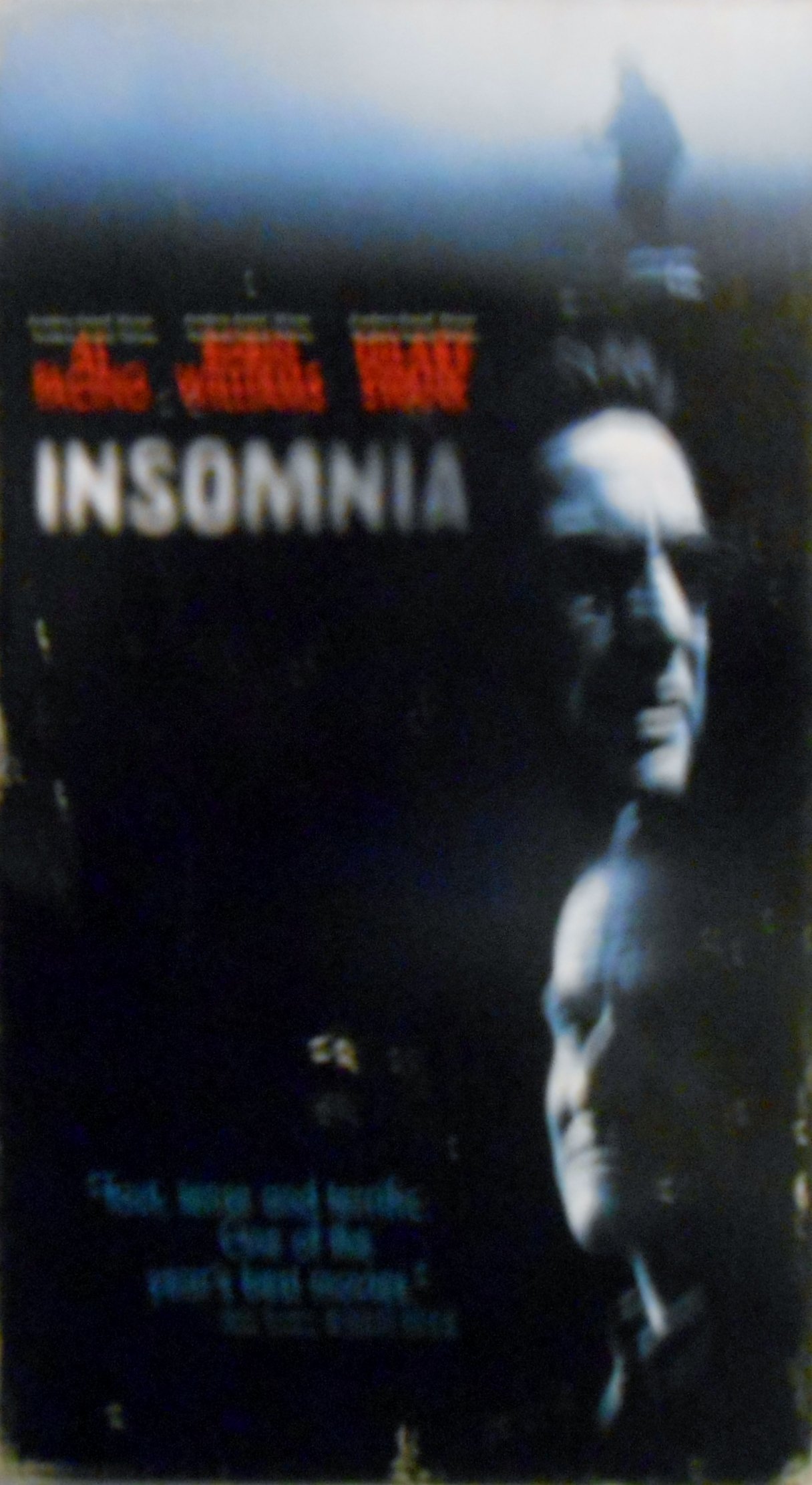 Image 0 of Insomnia On VHS With Al Pacino