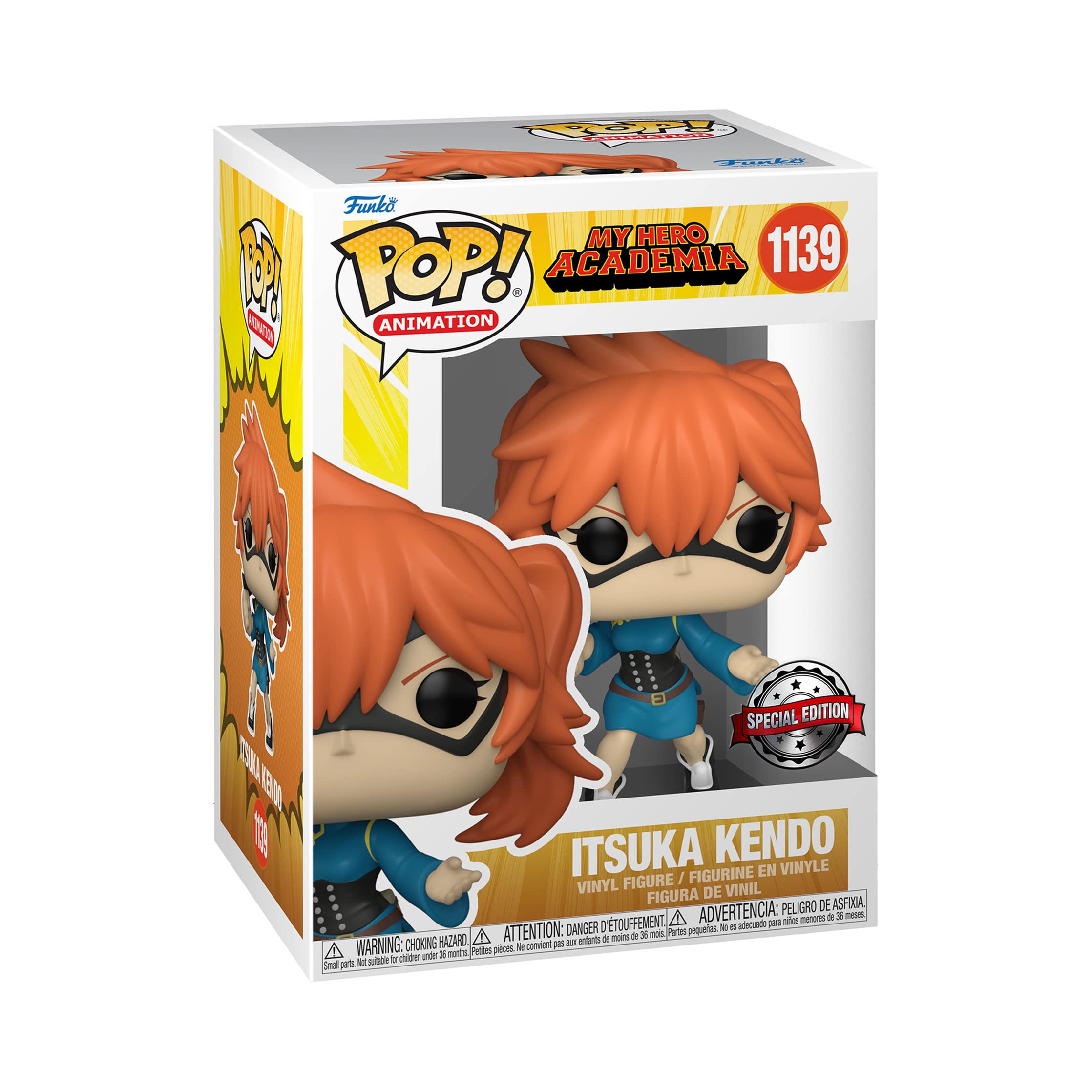 Image 0 of Funko My Hero Academia Pop! Animation Itsuka Kendo Exclusive Vinyl Figure 1139 C