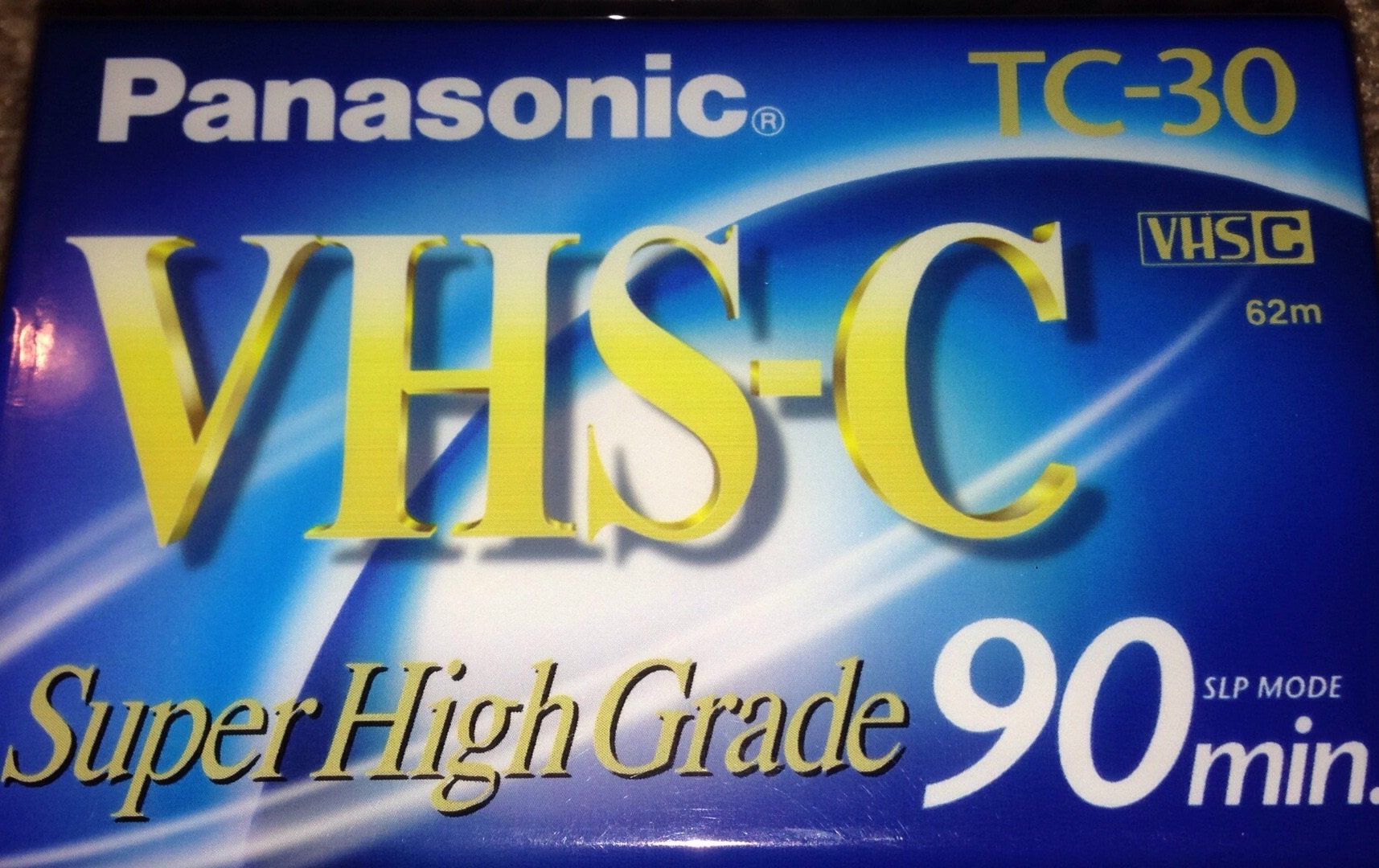 Premium High-Grade Videocassette On Audio Cassette