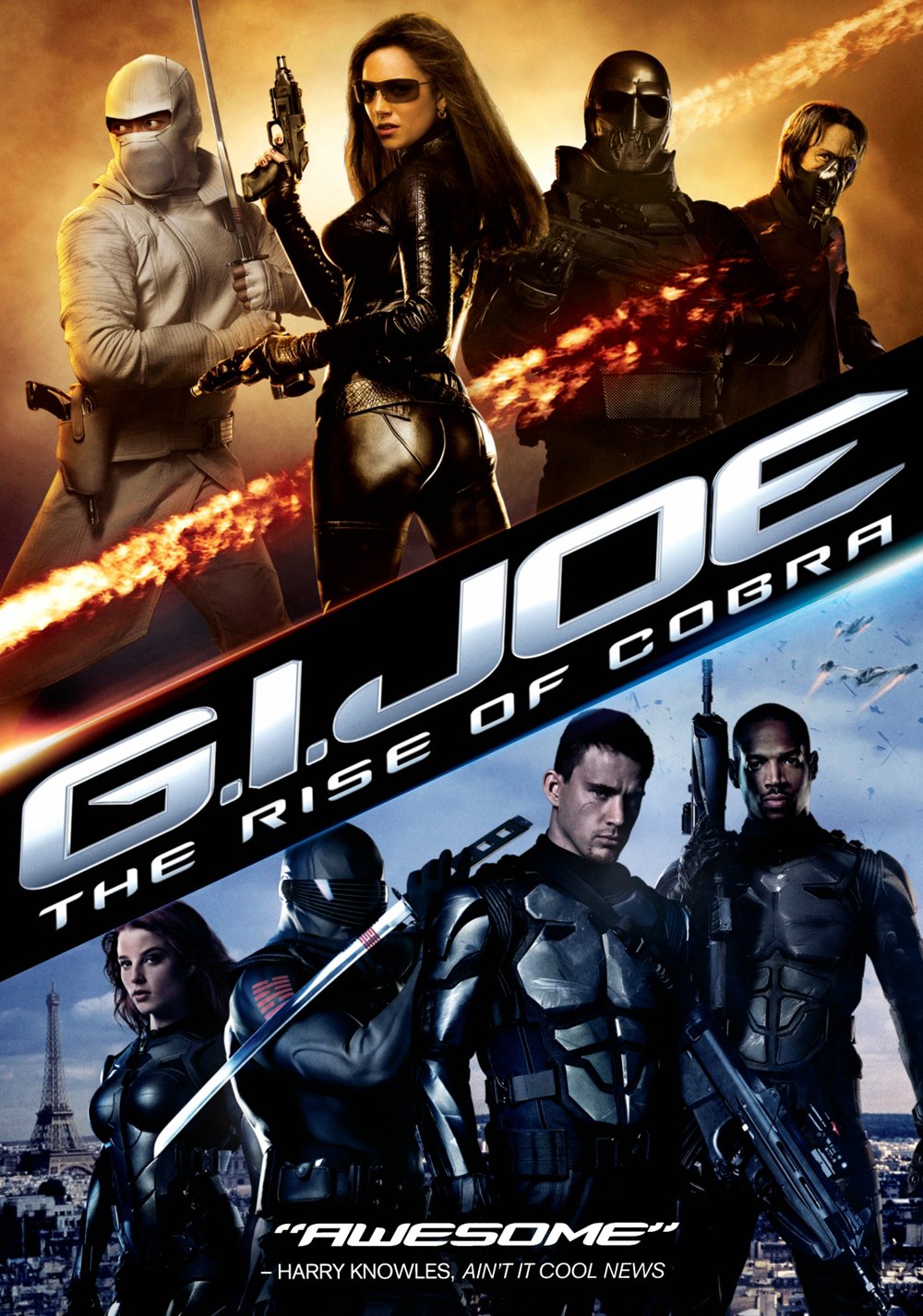 Gi Joe: The Rise Of Cobra On DVD With Channing Tatum
