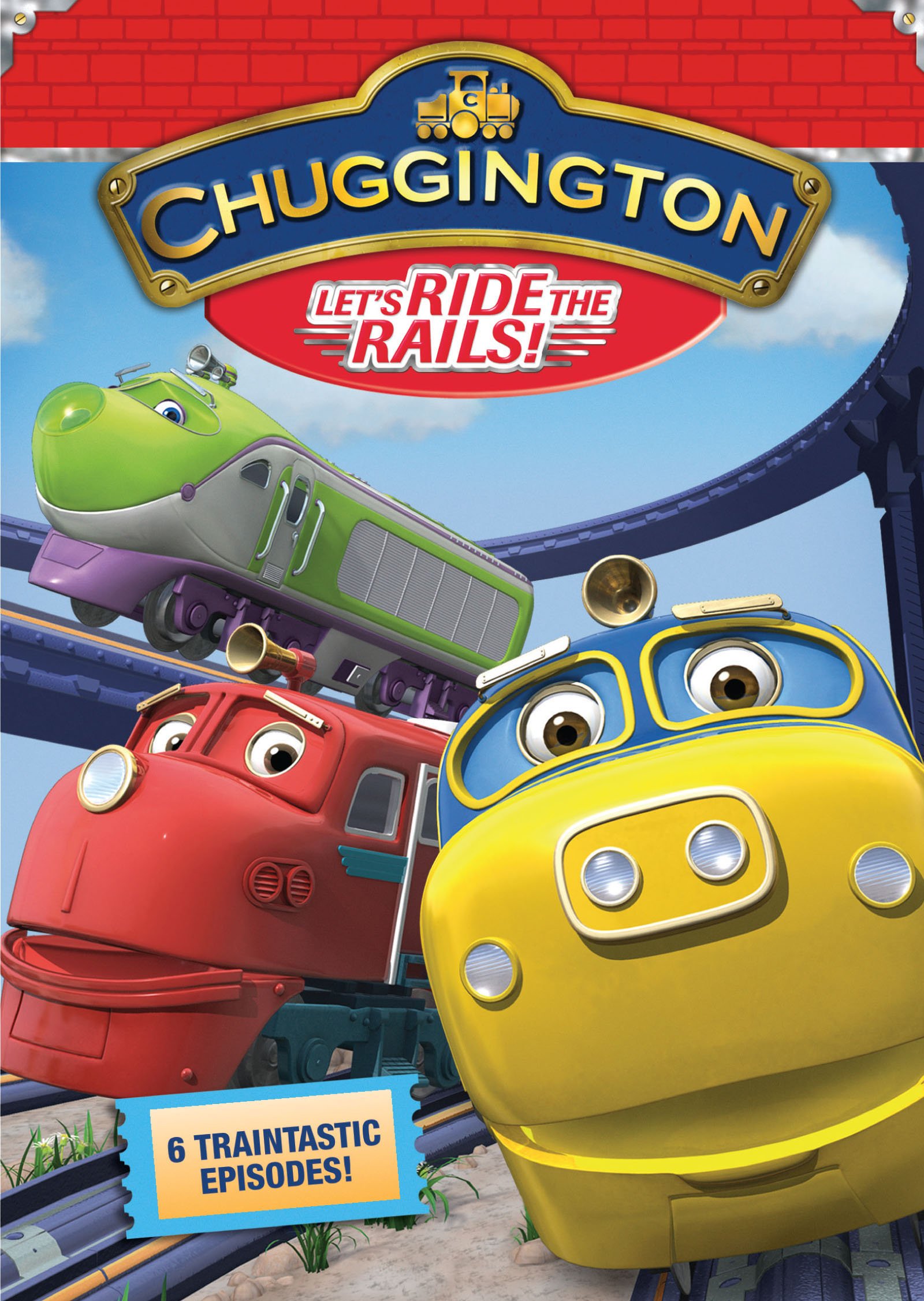 Image 0 of Chuggington: Let's Ride The Rails On DVD TV Shows Movie