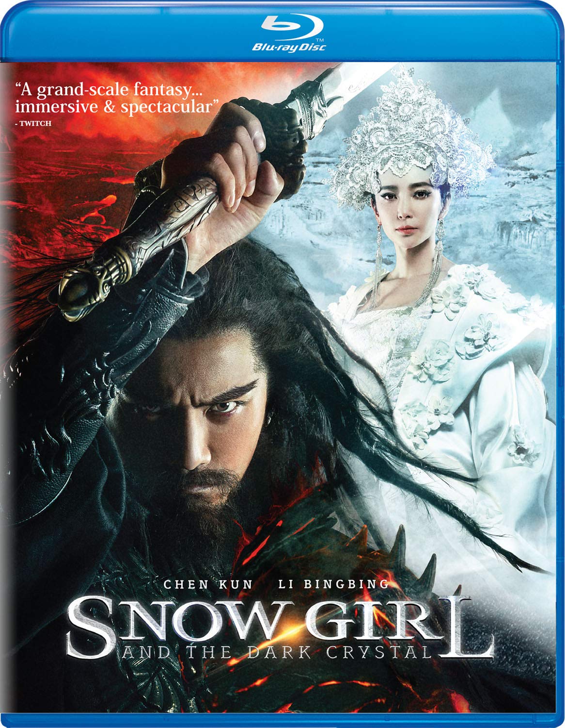 Image 0 of Snow Girl And The Dark Crystal On Blu-Ray With Winston Chao Movie