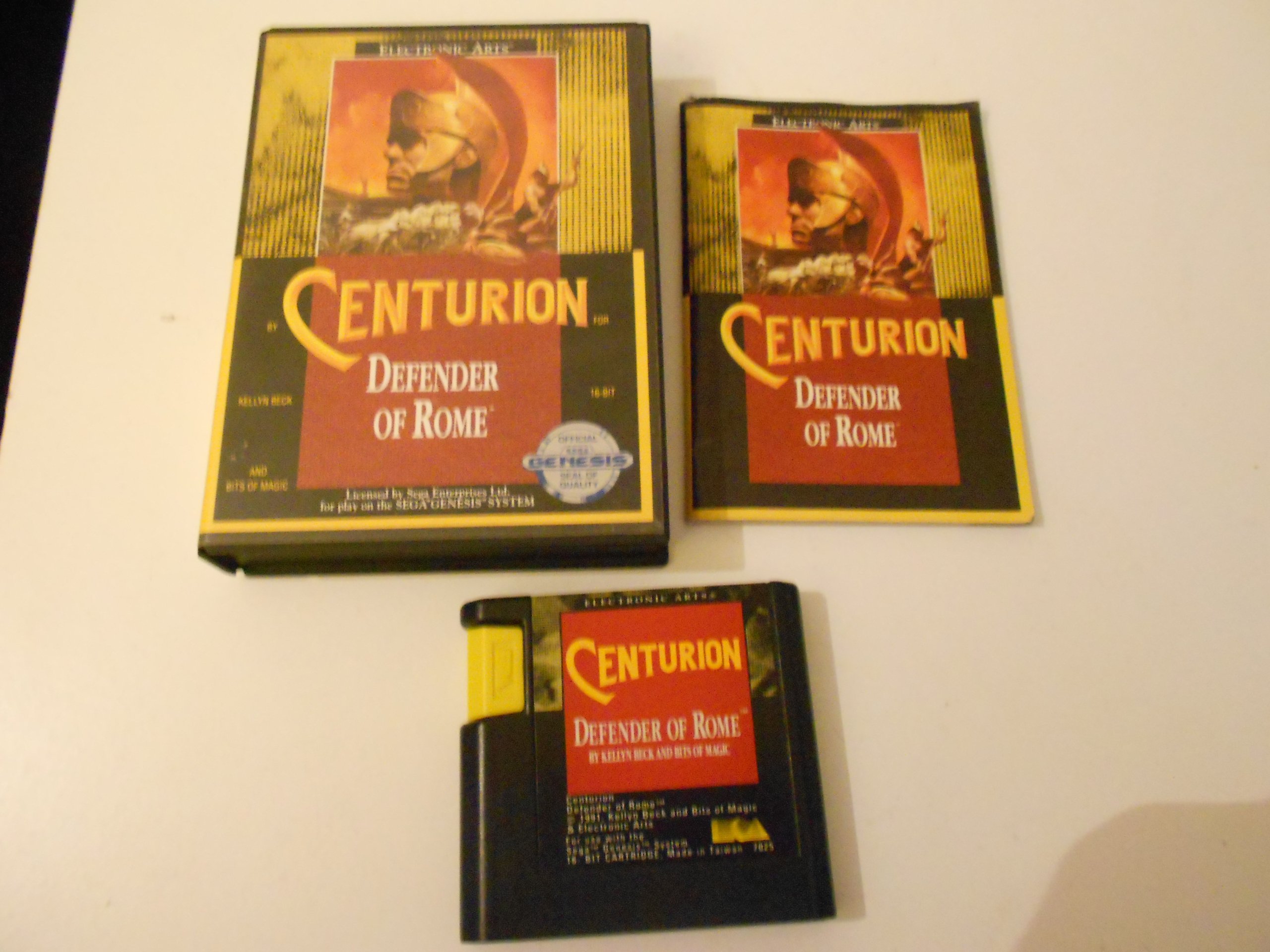 Centurion: Defender Of Rome For Sega Genesis Vintage Strategy