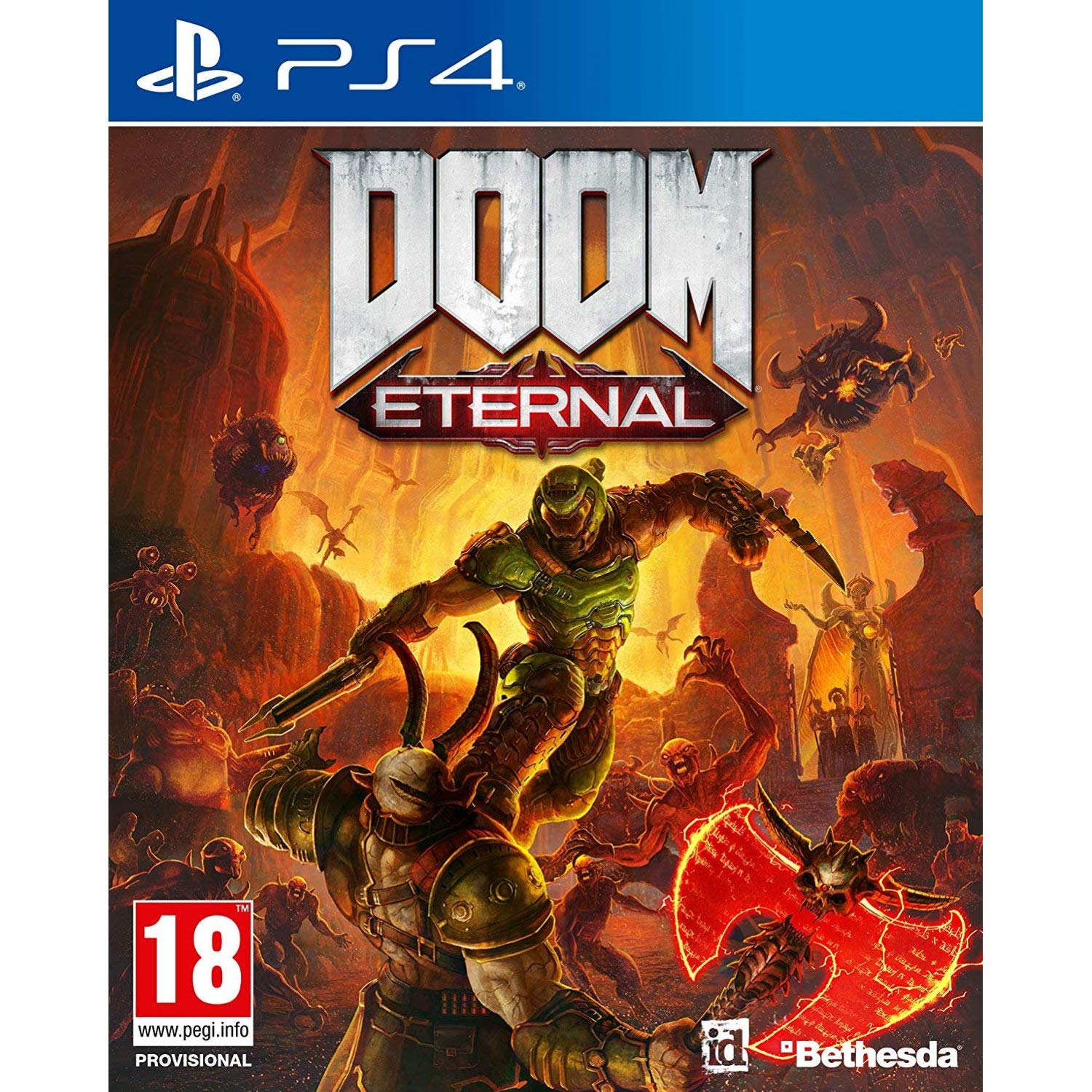 Doom: Eternal PS4 For PlayStation 4 PS5 Shooter