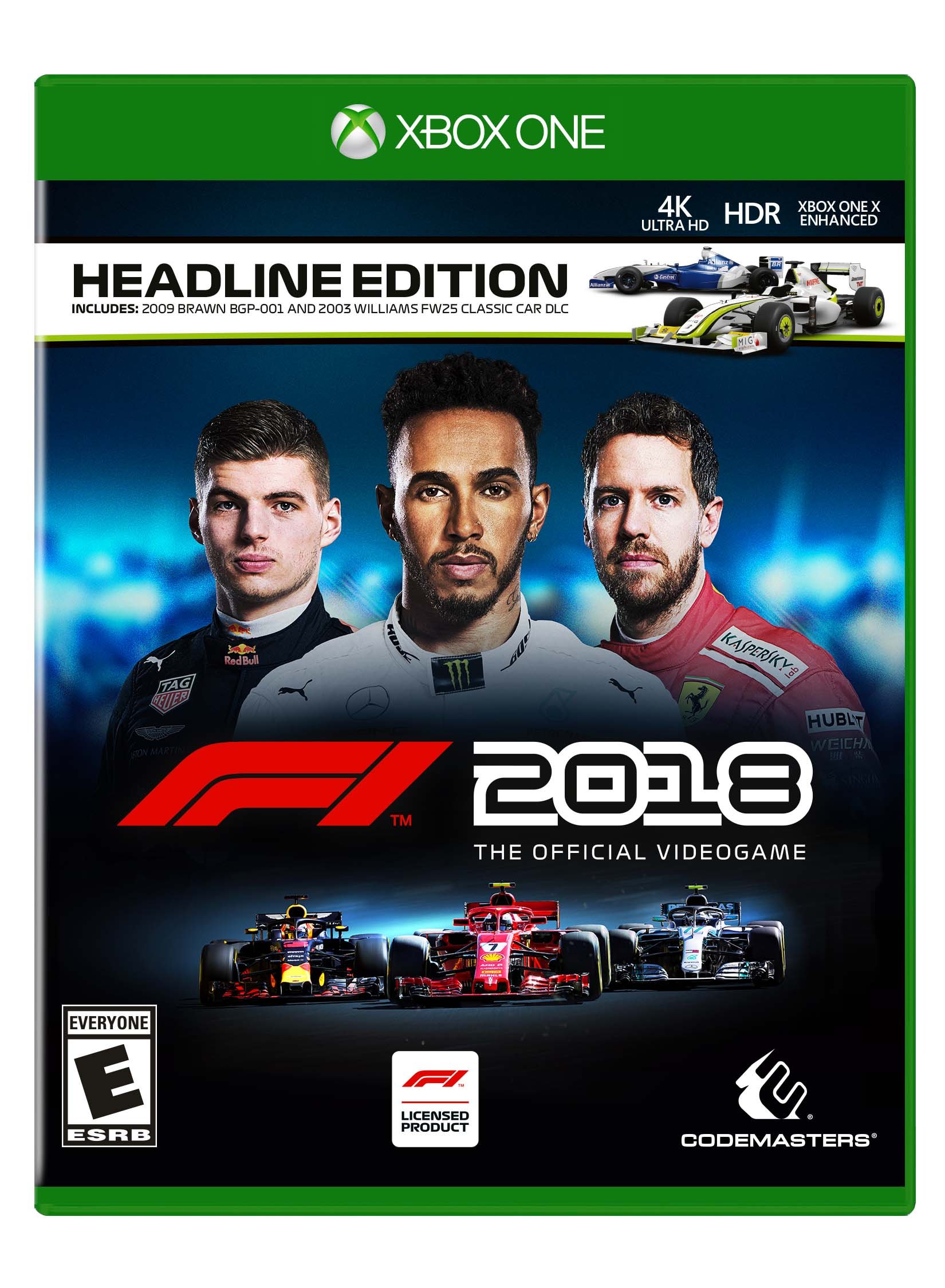 Image 0 of F1 2018 Headline Edition For Xbox One Racing