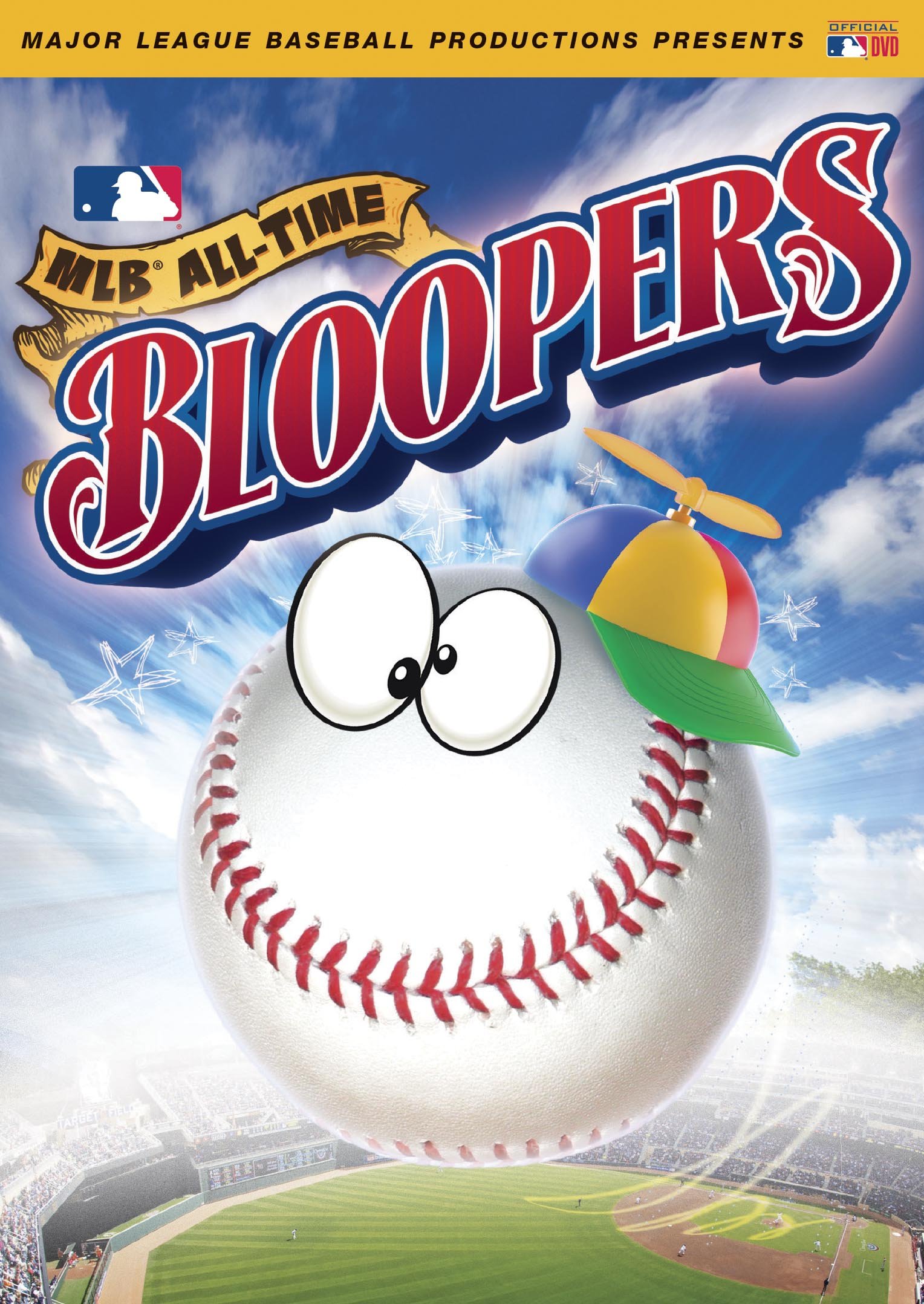 Image 0 of MLB All-Time Bloopers On DVD With Major League Baseball Movie