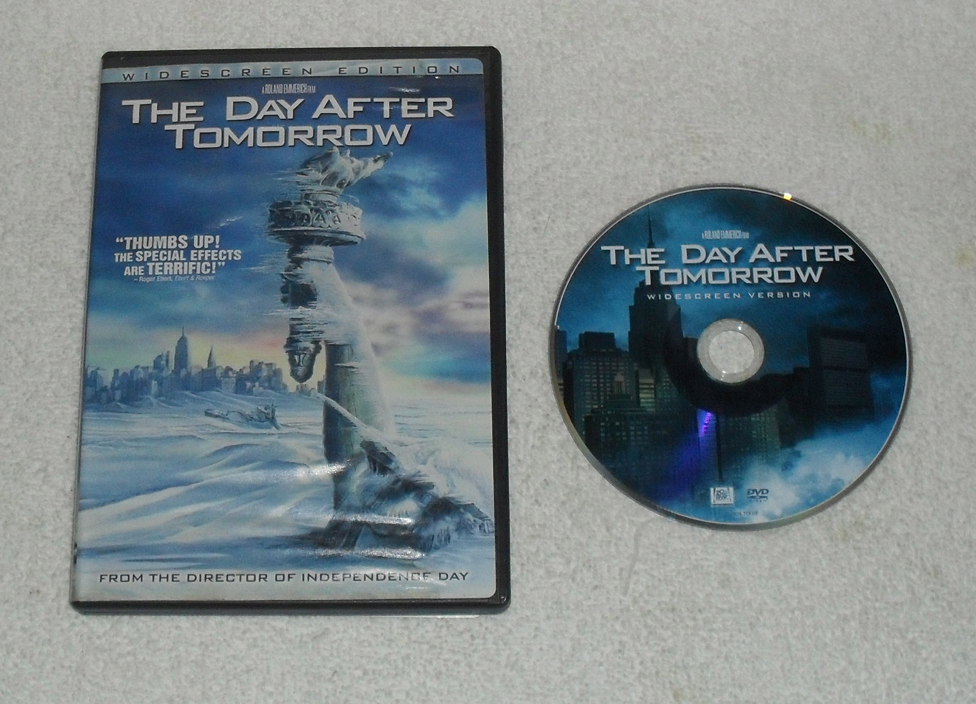 The Day After Tomorrow Widescreen On DVD With Dennis Quaid Jake Gyllenhaal Movie