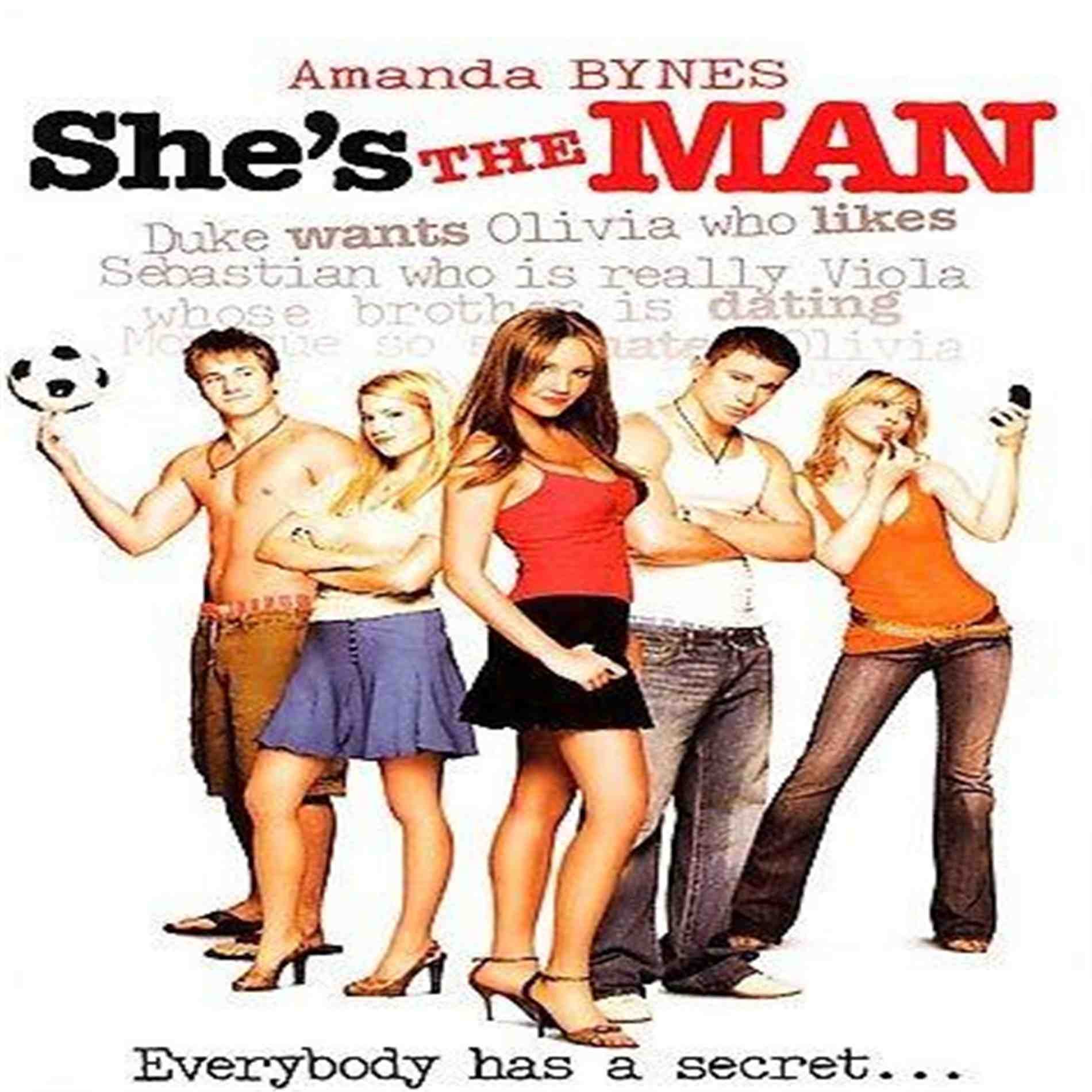 She's The Man Widescreen On DVD With Amanda Bynes Channing Tatum