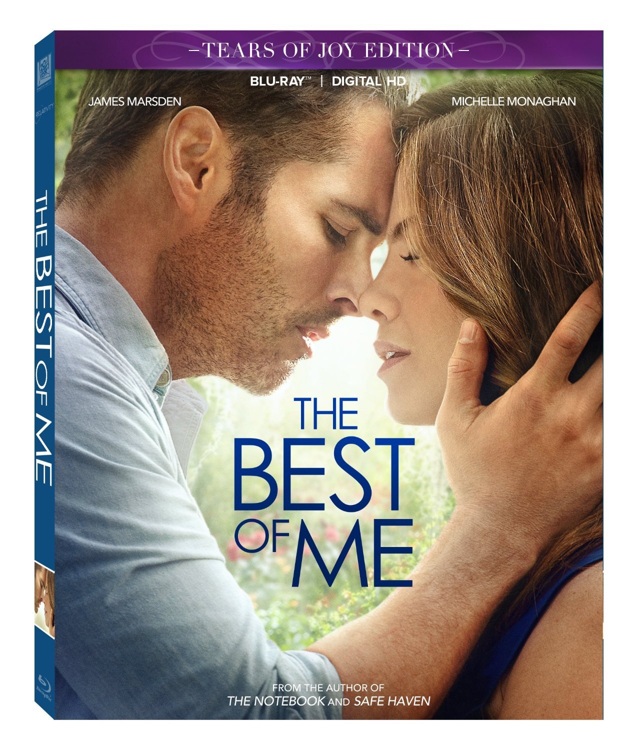 The Best Of Me On Blu-Ray With Marsden James Romance