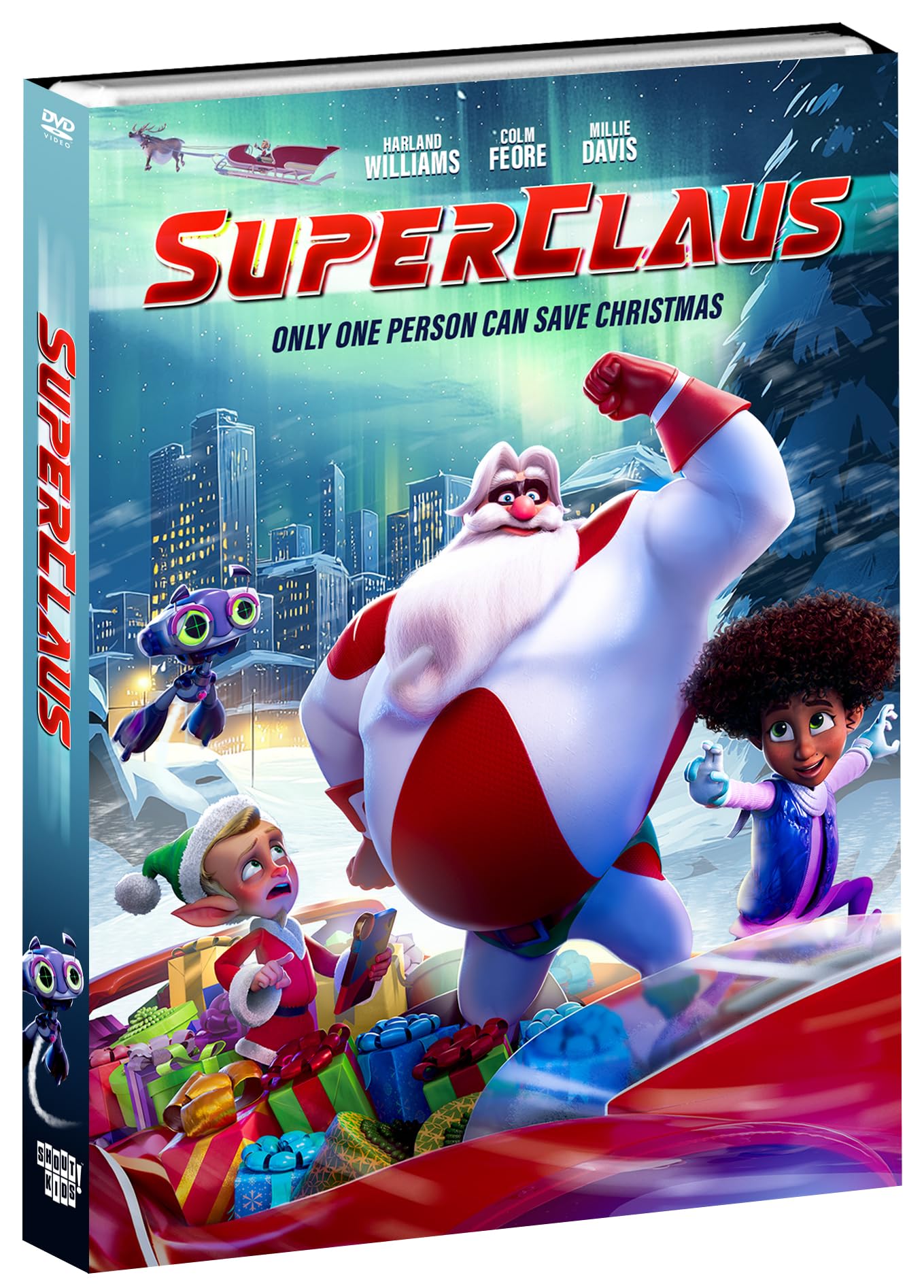 SuperClaus On DVD With Harland Williams Colm Feore Millie Davis