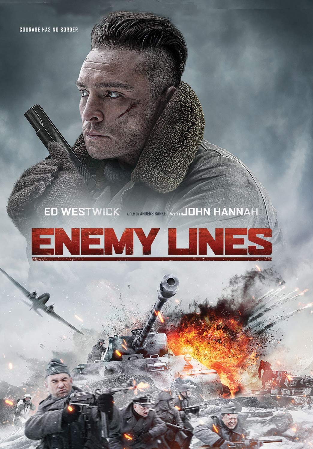 Enemy Lines On DVD with Ed Westwick Movie