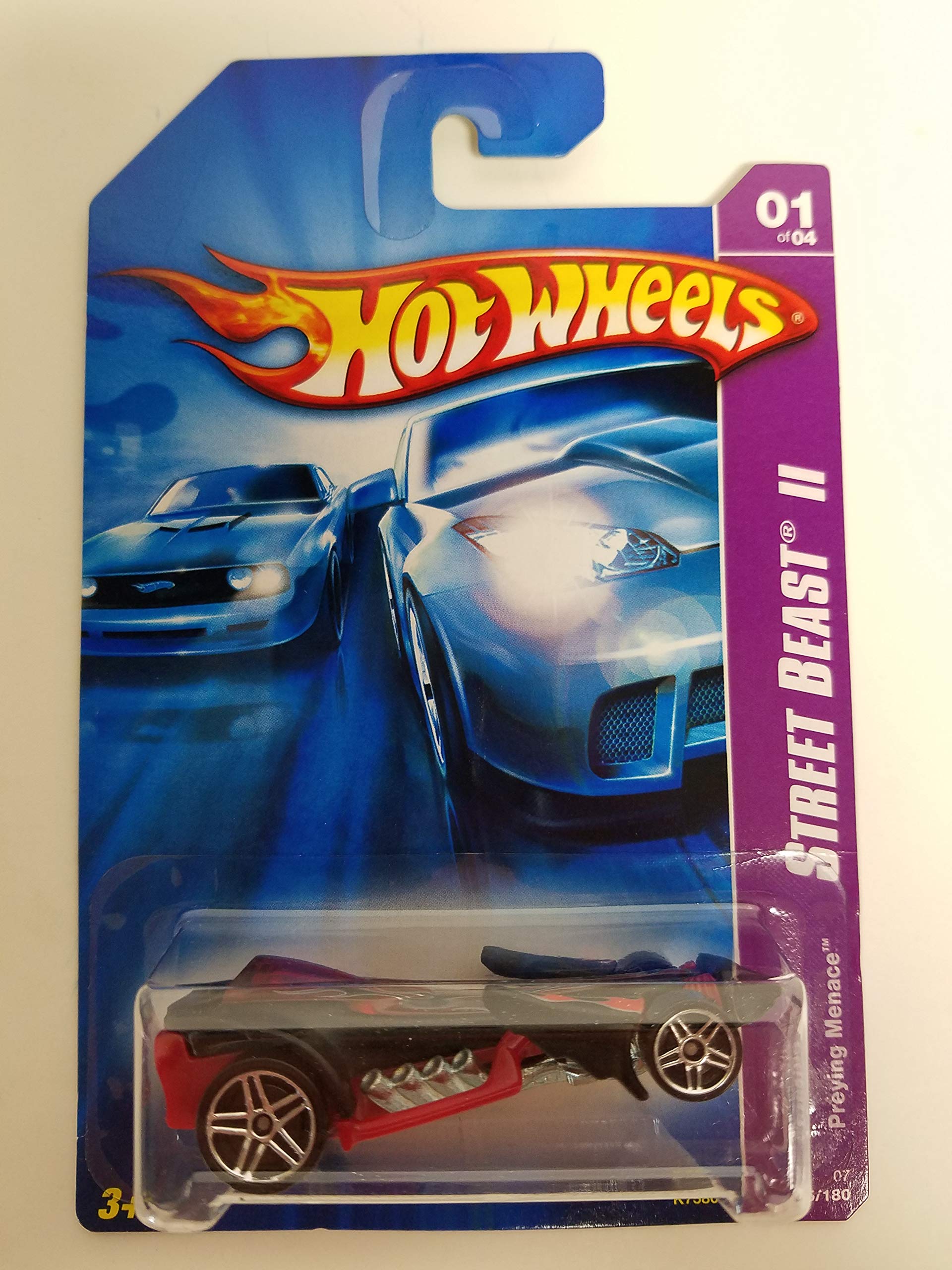 Image 0 of Preying Menace Street Beast II 1 Of 4 Hot Wheels Diecast Car No 065