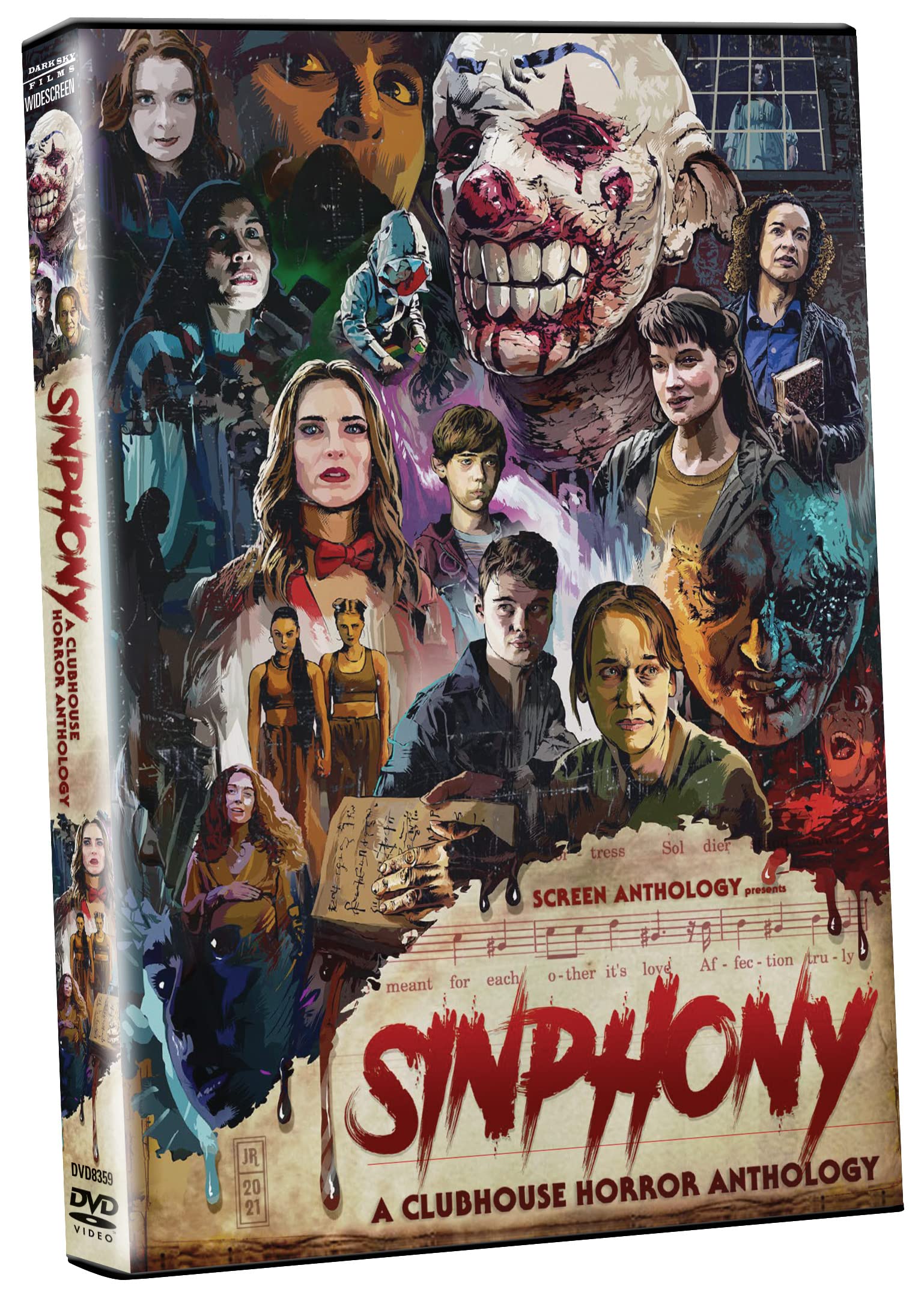 Sinphony On DVD With Stella Stocker Horror Movie