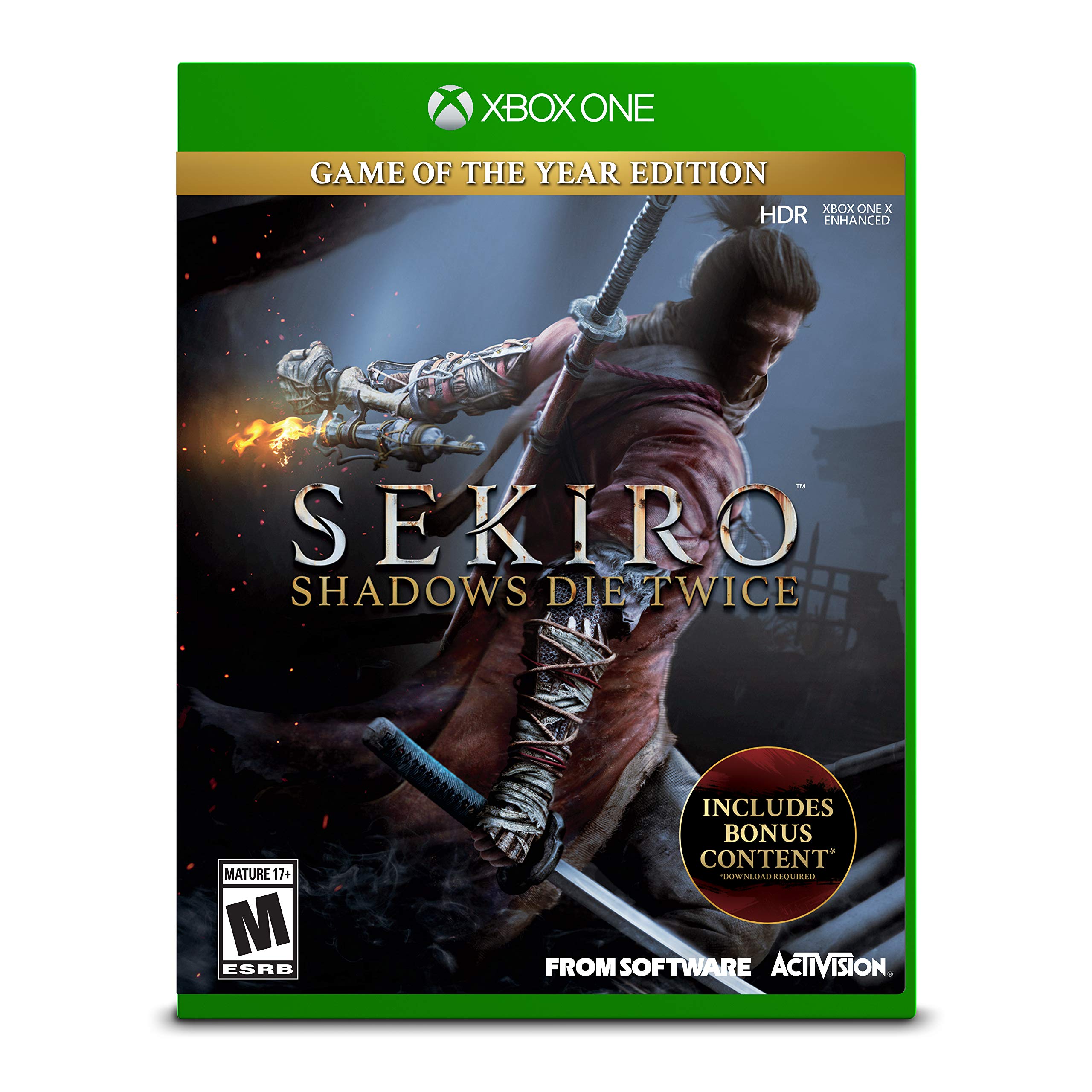 Sekiro Shadows Die Twice For Xbox One Fighting