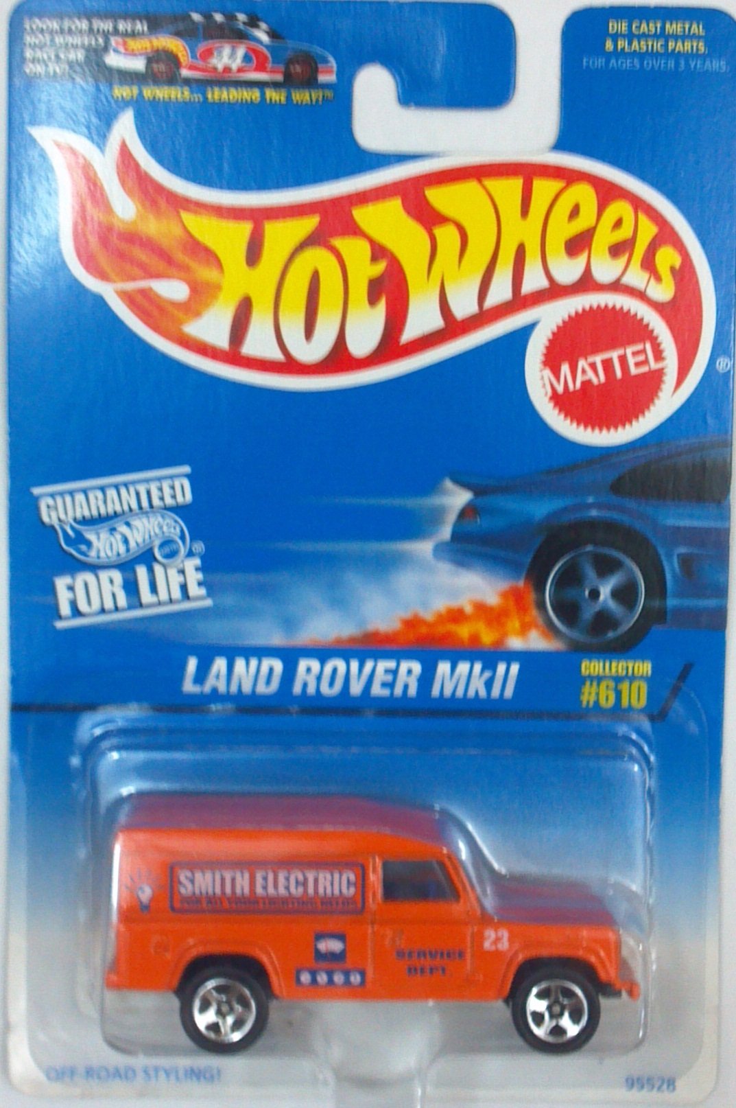 Image 0 of Hot Wheels Land Rover MkII #610 Year: 1997 Toy Car