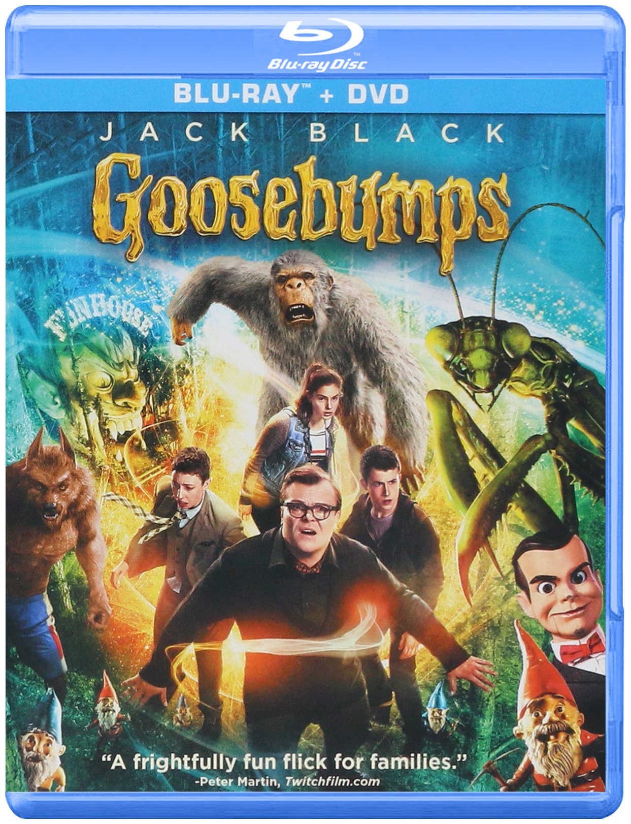Image 0 of Goosebumps On Blu-Ray With Jack Black Movie
