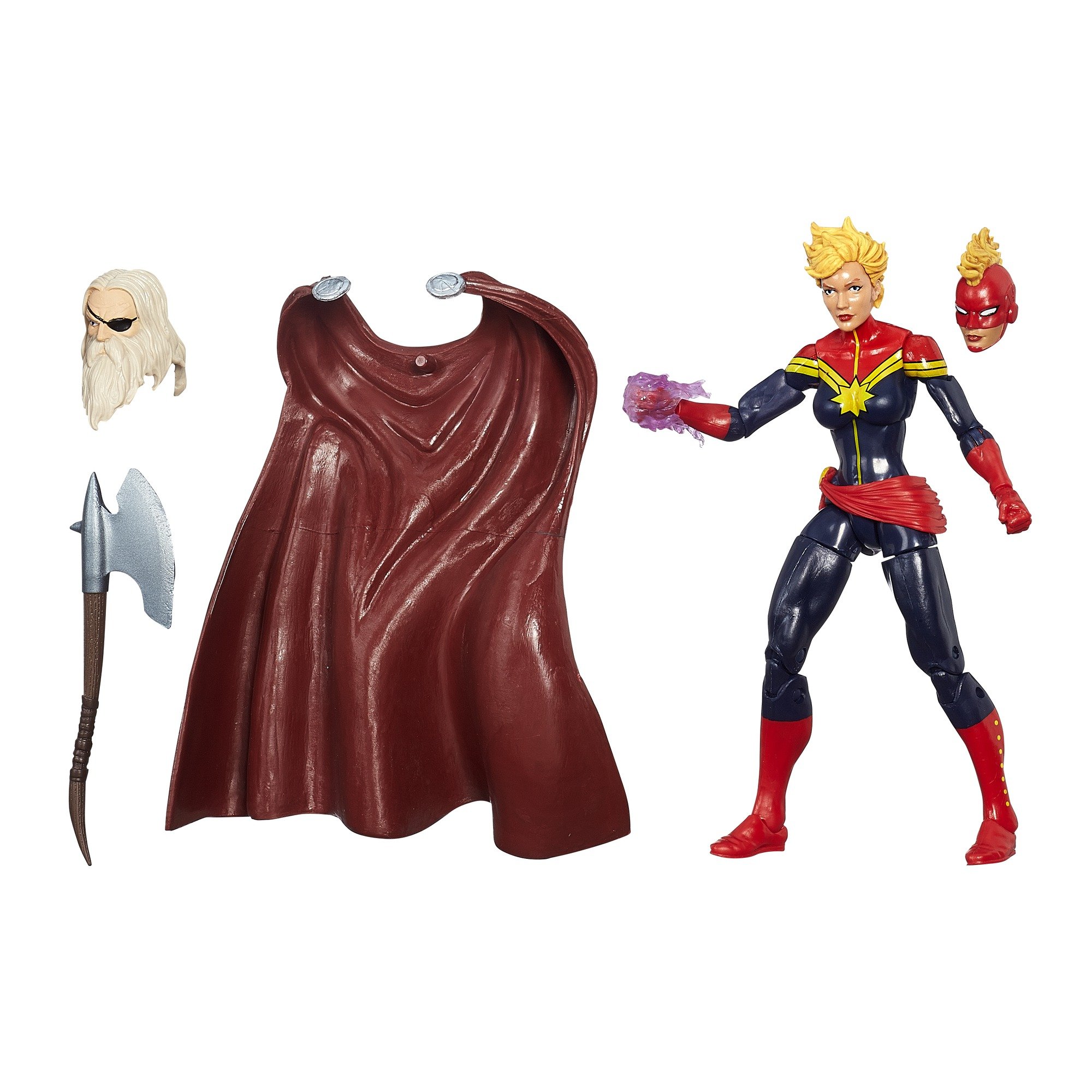 Image 0 of Marvel Legends Infinite Series Maidens Of Might Captain Marvel 6 Inch Figure Col