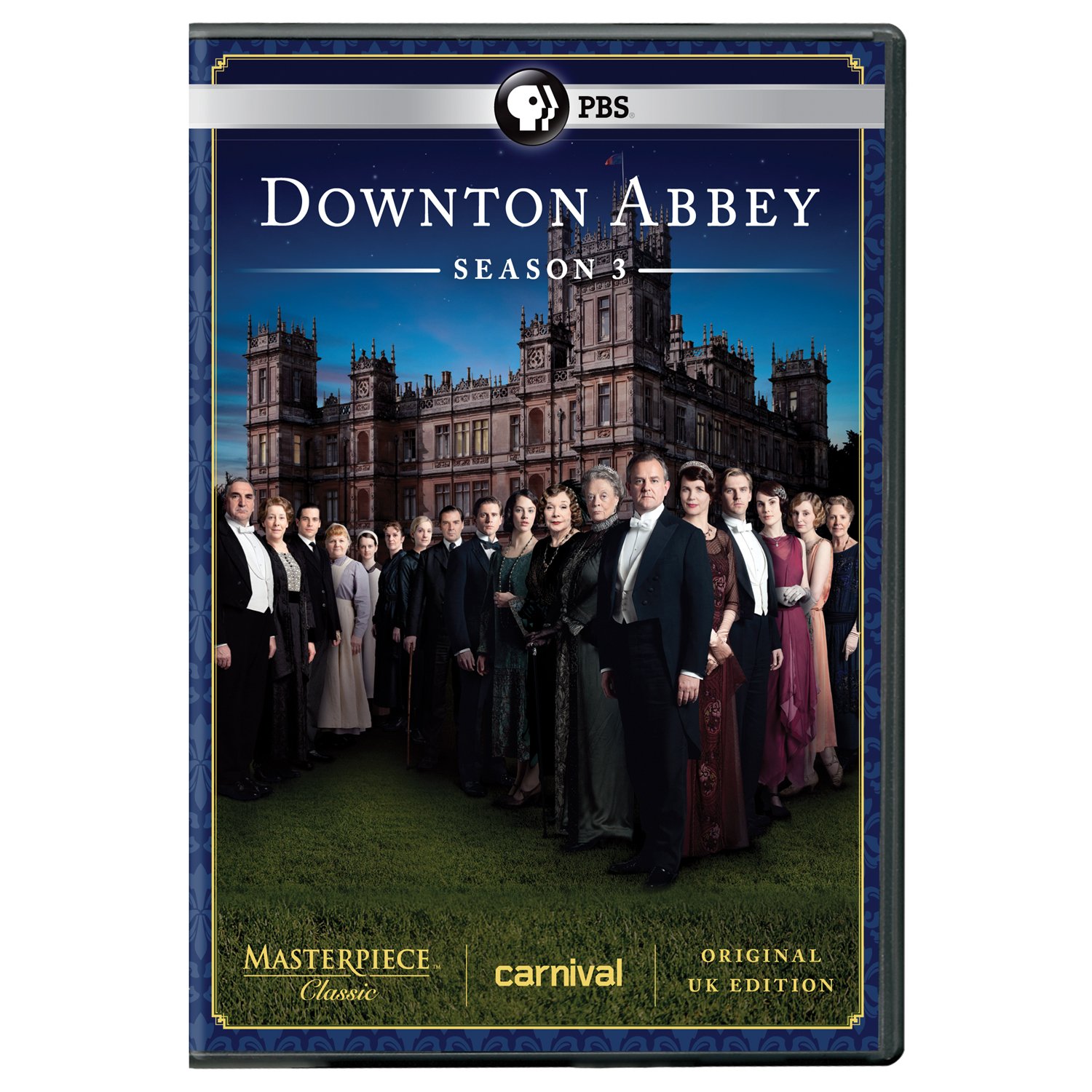 Image 0 of Masterpiece Classic: Downton Abbey Season 3 On DVD With Maggie Smith Drama