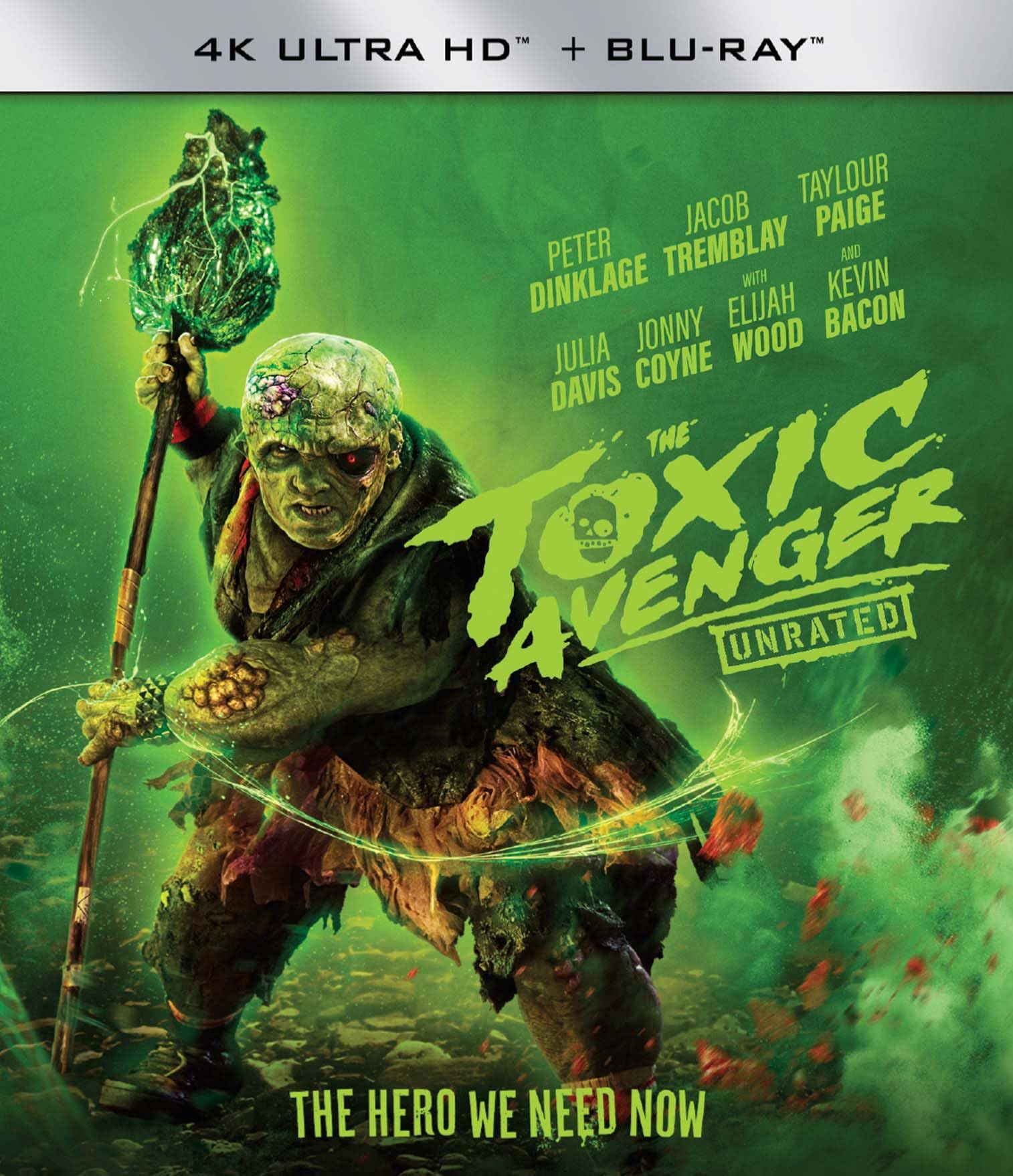 Image 0 of The Toxic Avenger On Blu-Ray with Peter Dinklage Comedy Movie